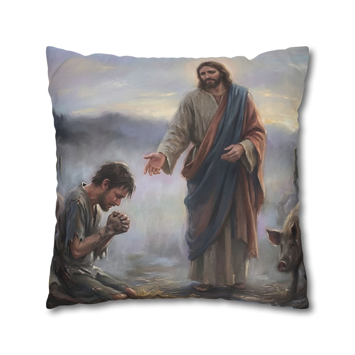 “Turning Point - The Prodigal Son's Repentance” - Pillowcase