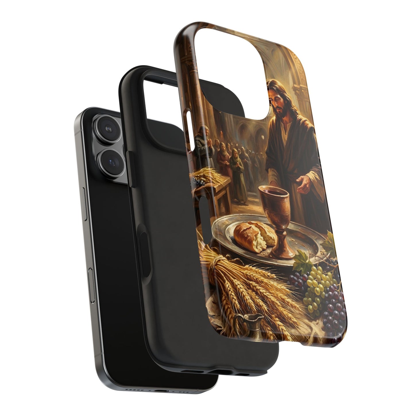 “The Harvest of Faith - Communion Still Life” - Phone Case