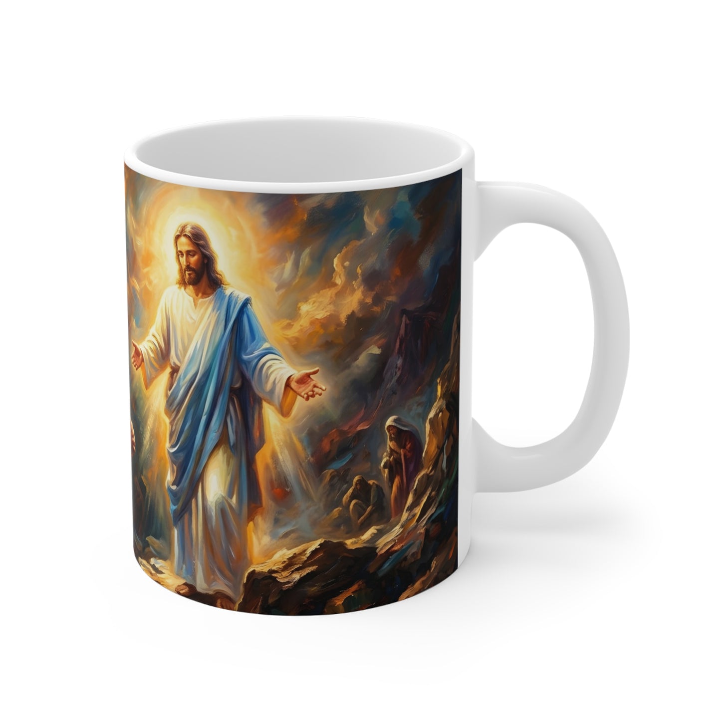 “Coat of Many Colors - Joseph's Enduring Faith” - Coffee Mug