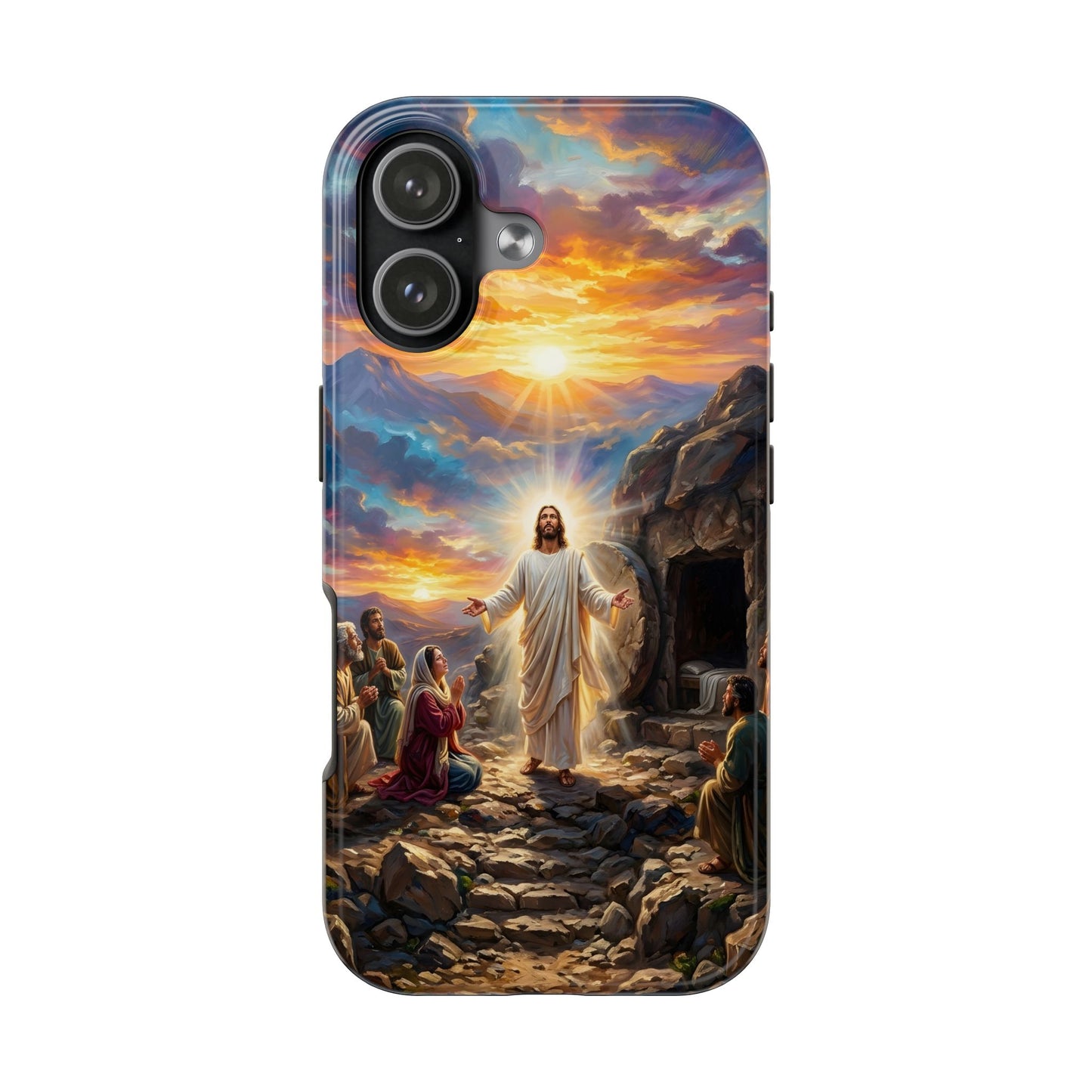“He Is Risen - The Empty Tomb at Dawn” - Phone Case