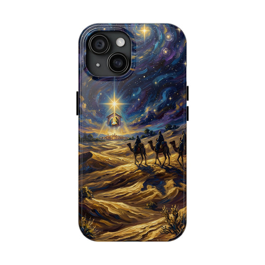 “Journey to Bethlehem - Wise Men Follow the Star” - Phone Case