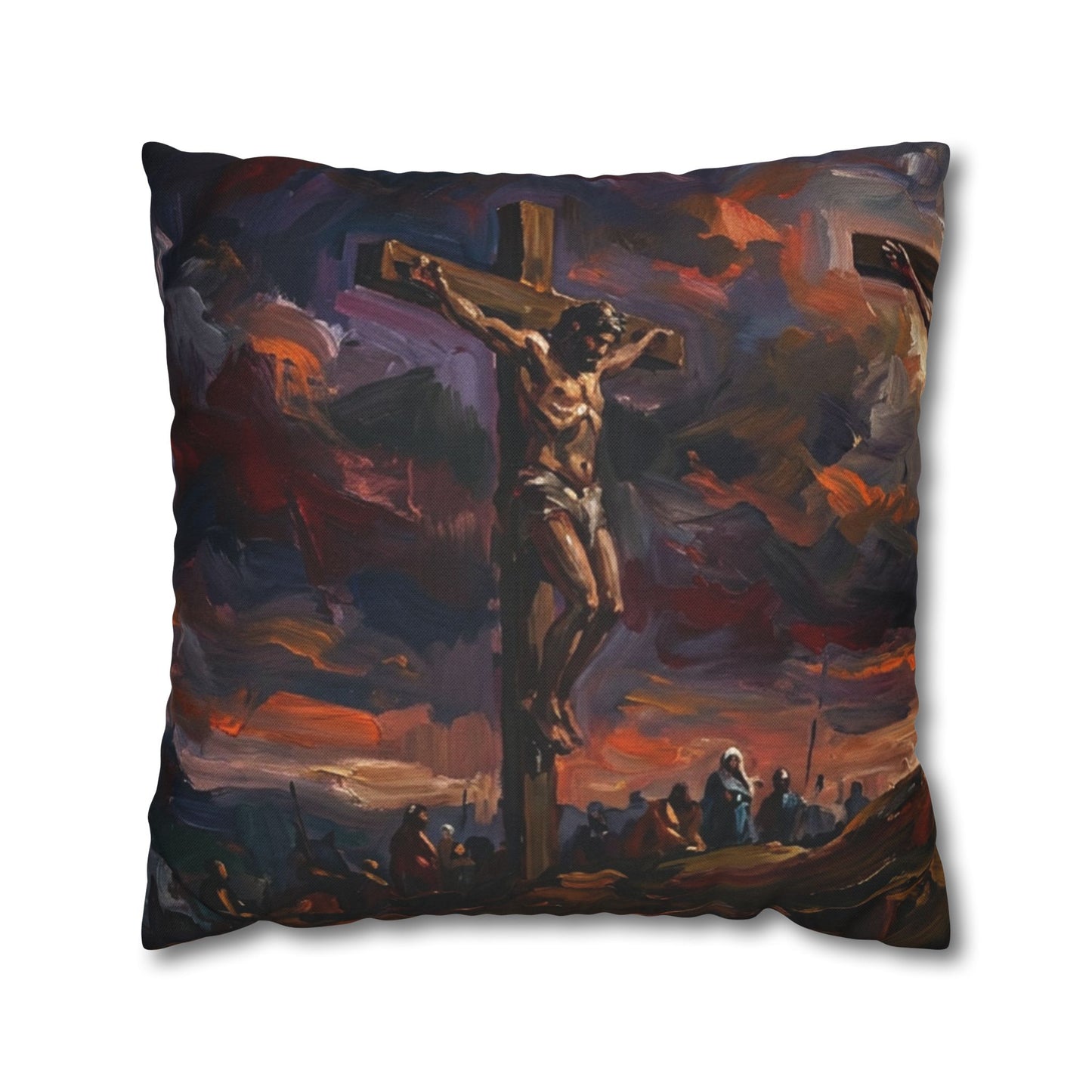 “Darkness at Noon - The Crucifixion of Christ” - Pillowcase