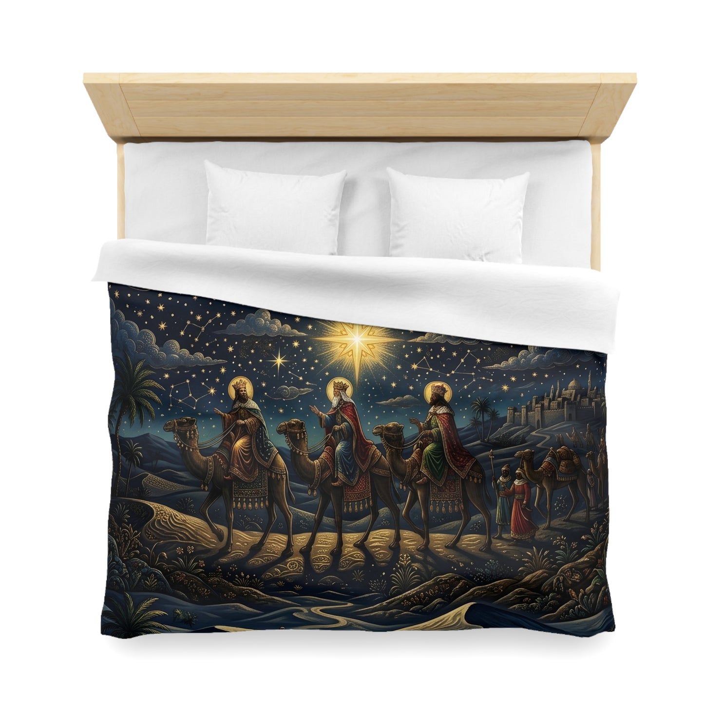 “Star of Wonder - Journey of the Magi” - Duvet Cover
