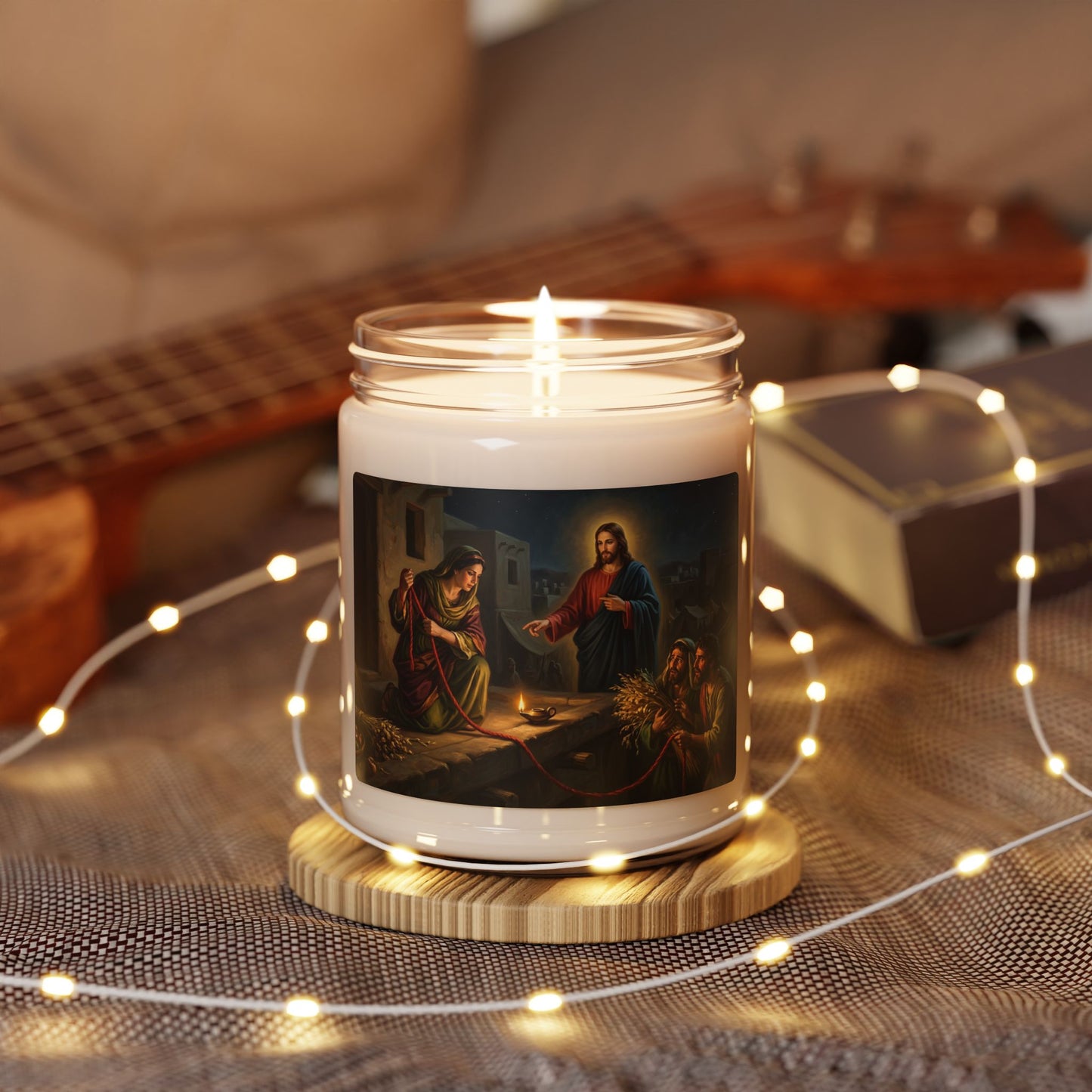 “Scarlet Cord - Rahab and the Spies” - Scented Candle