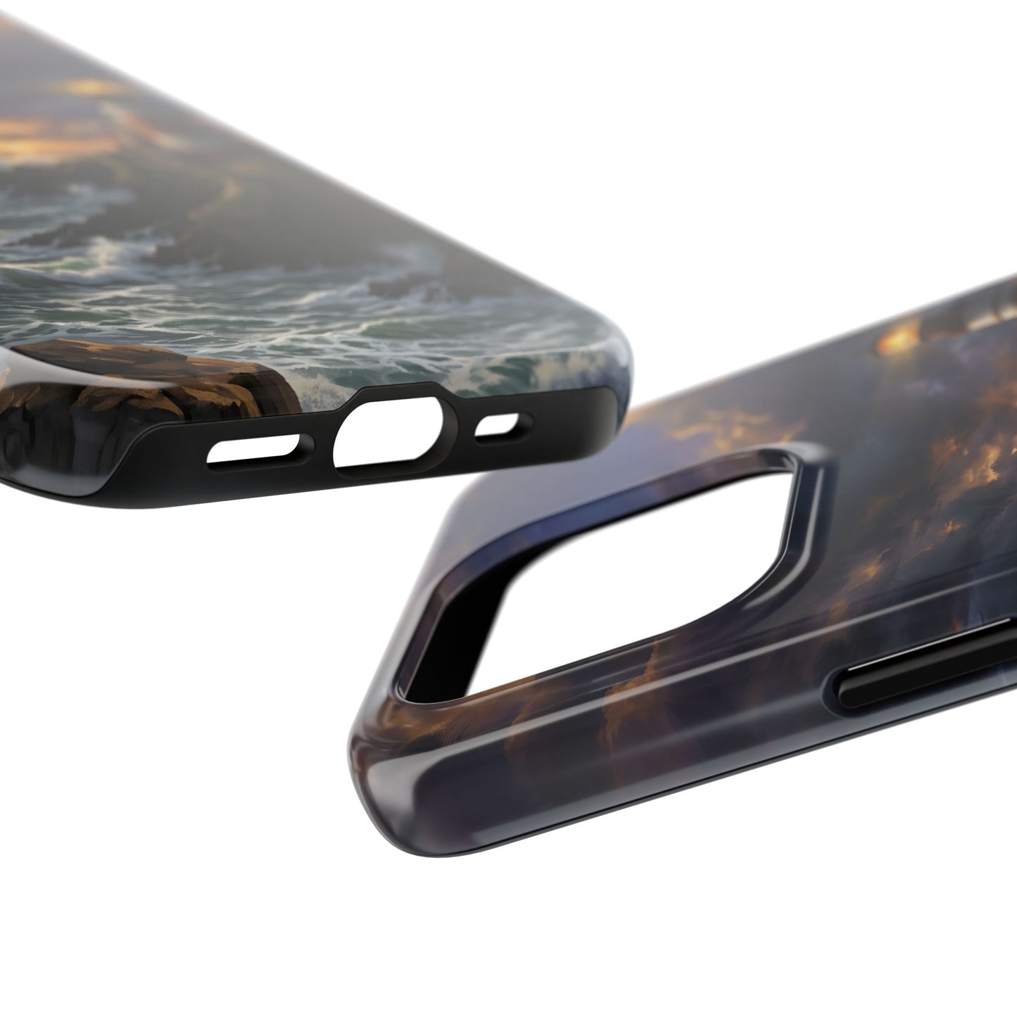 “Steadfast Hope - Lighthouse in the Storm” - Phone Case