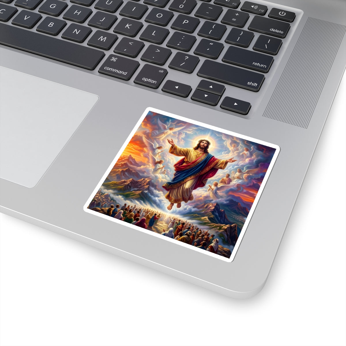 “From Sunrise to Sunset - God Enthroned Above All Nations” - Sticker