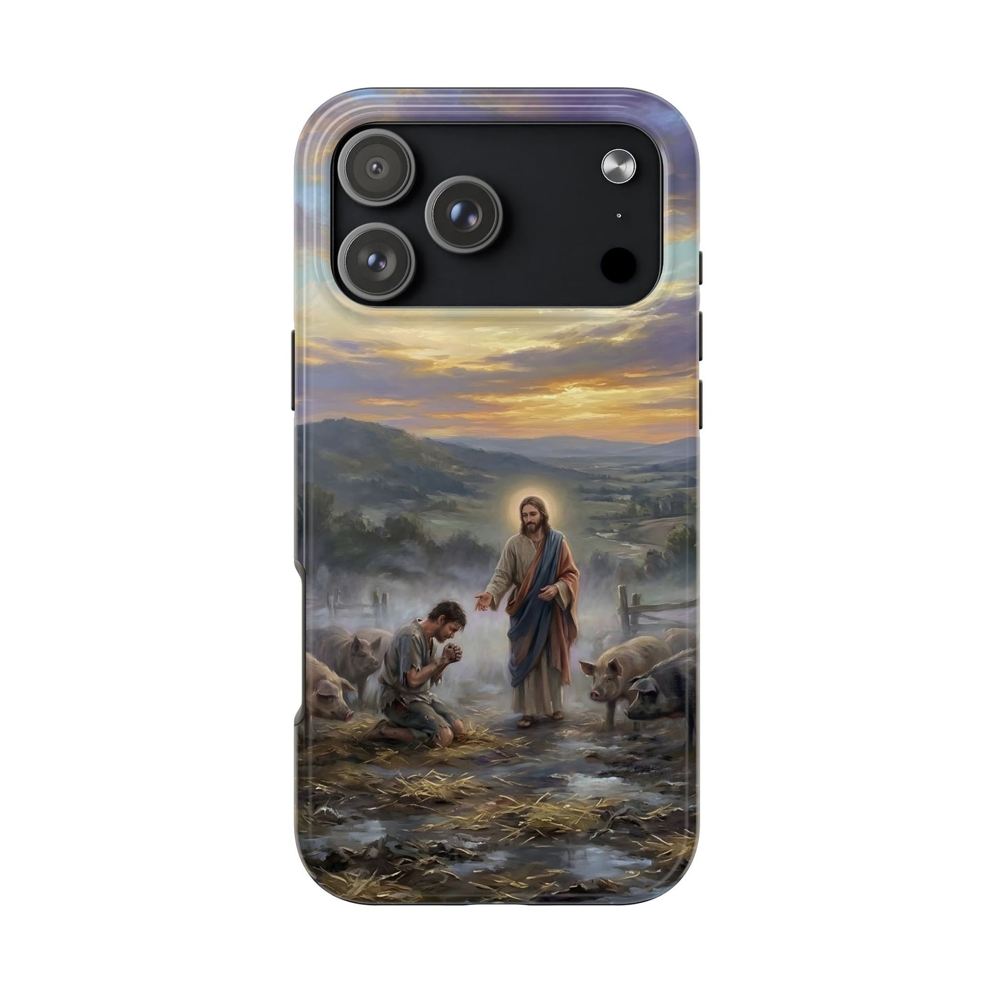 “Turning Point - The Prodigal Son's Repentance” - Phone Case