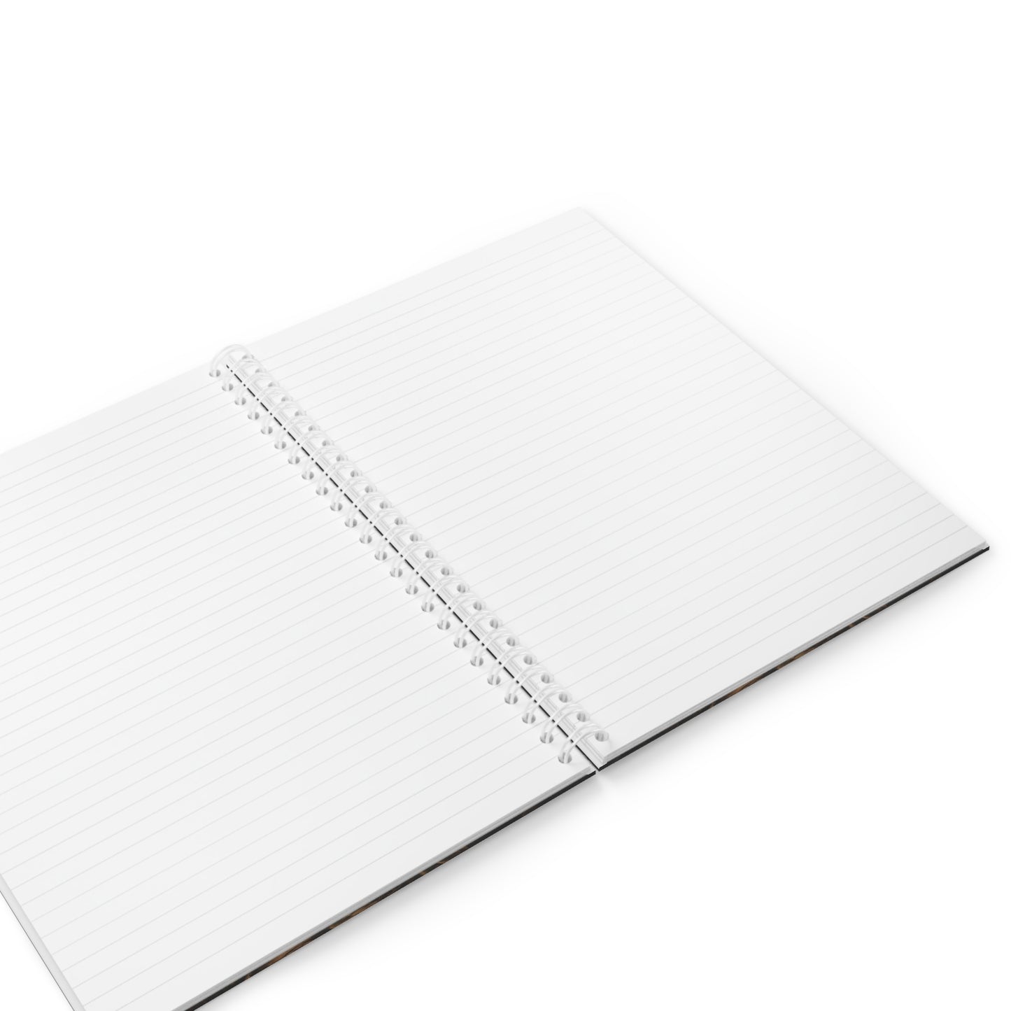 “Joy Comes in the Morning - Sunrise Over Dark Valley” - Spiral Notebook