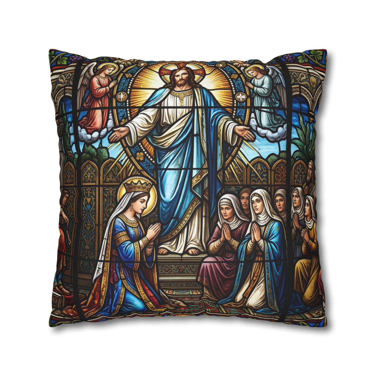 “For Such a Time As This - Esther Before King Ahasuerus” - Pillowcase