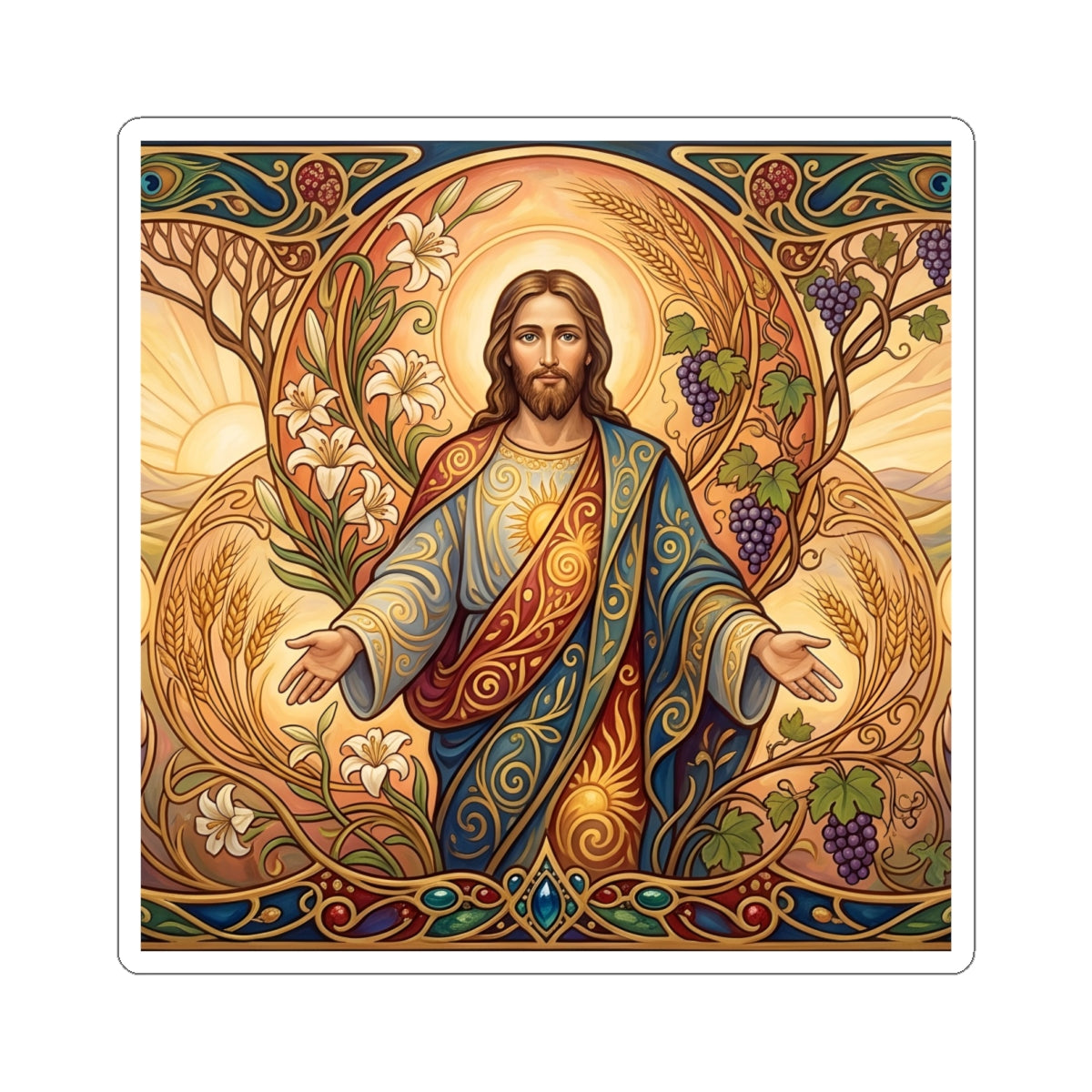 “New Mercies Every Morning - Golden Dawn of Hope” - Sticker