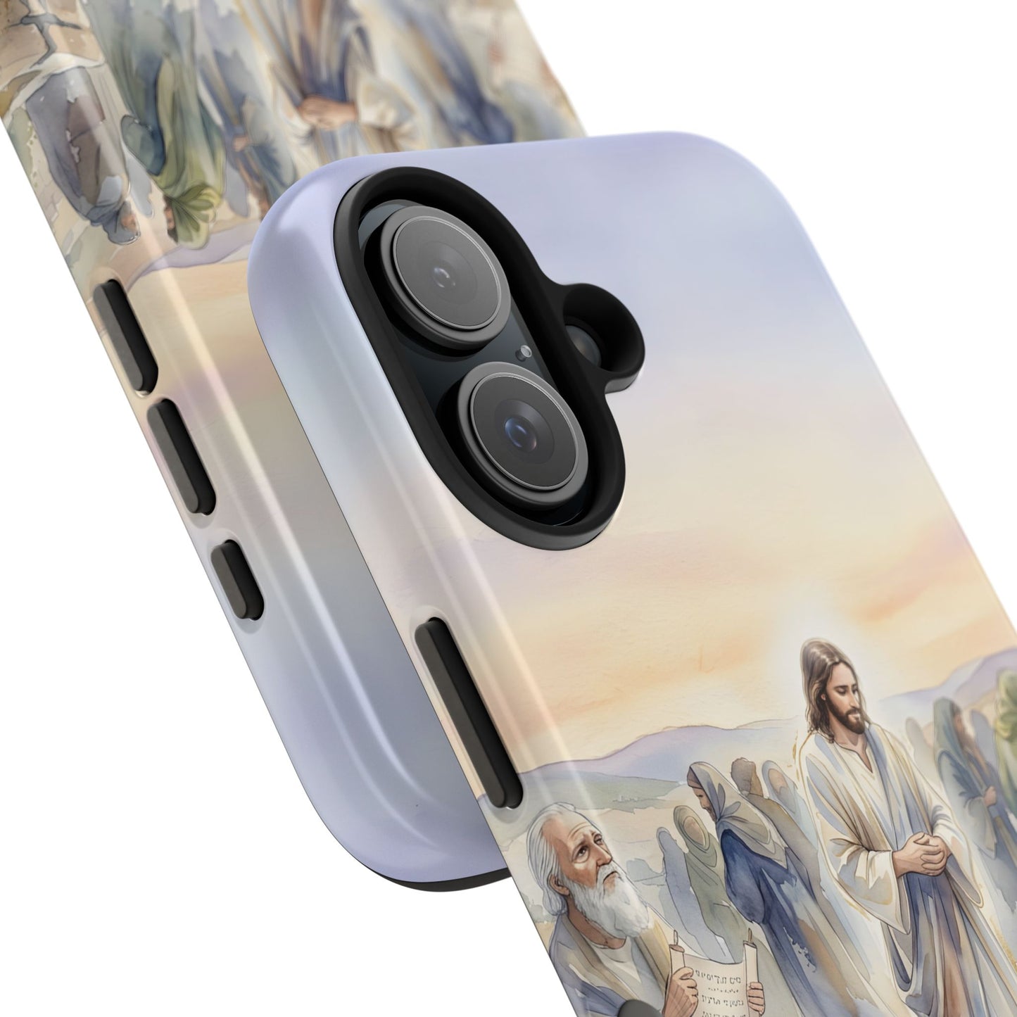 Isaiah prophesying the suffering servant - Phone Case