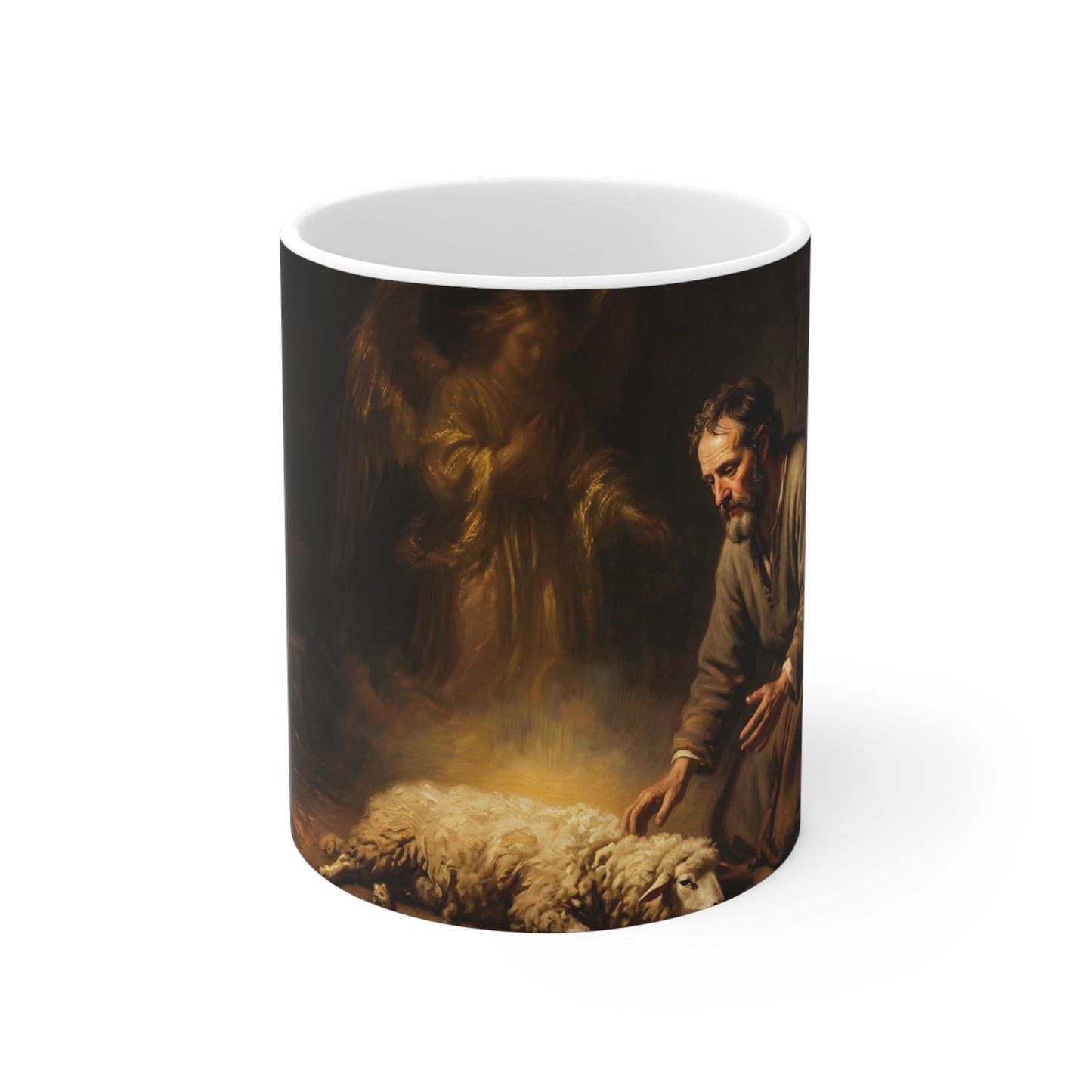 “Gideon's Fleece - Seeking Confirmation from God” - Coffee Mug