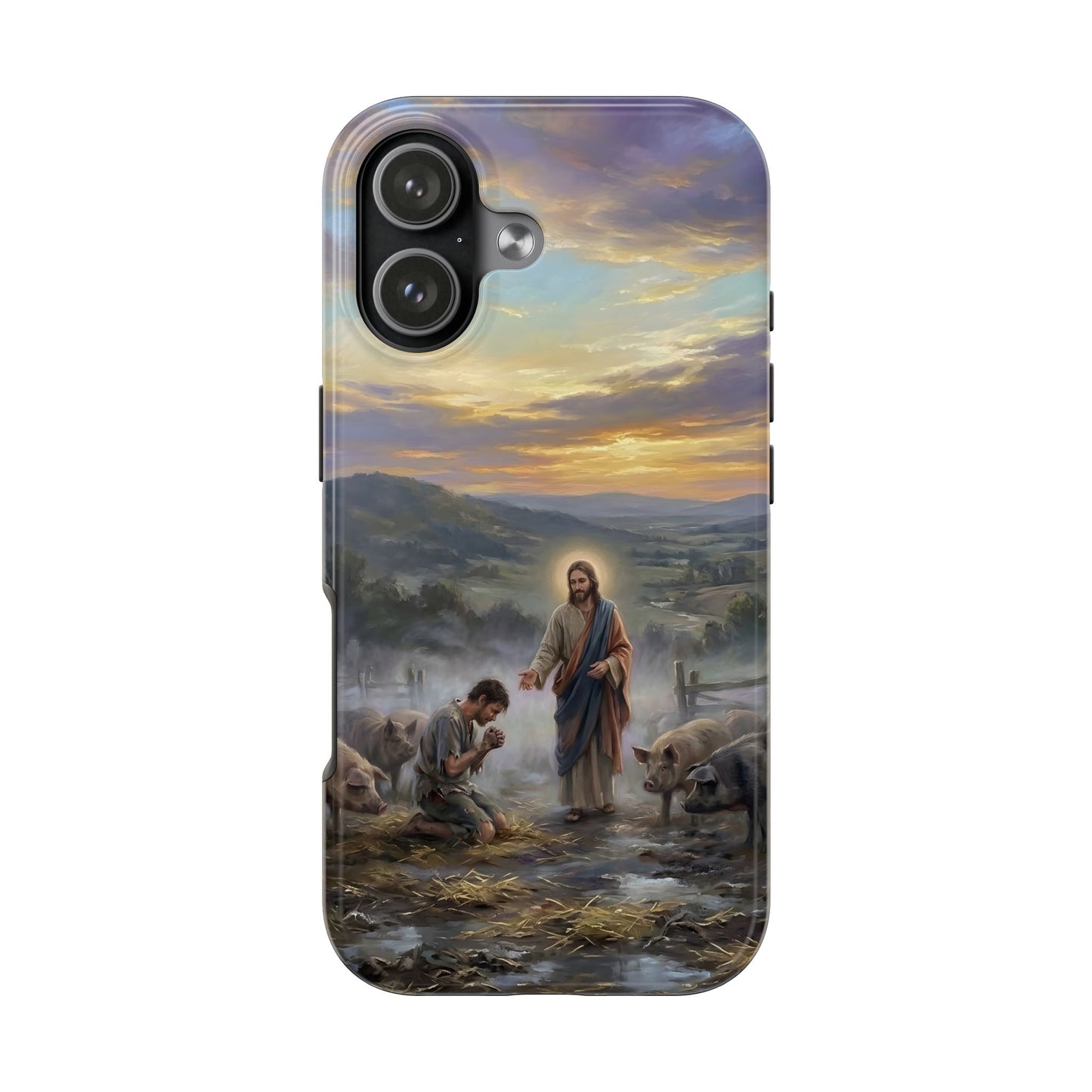 “Turning Point - The Prodigal Son's Repentance” - Phone Case