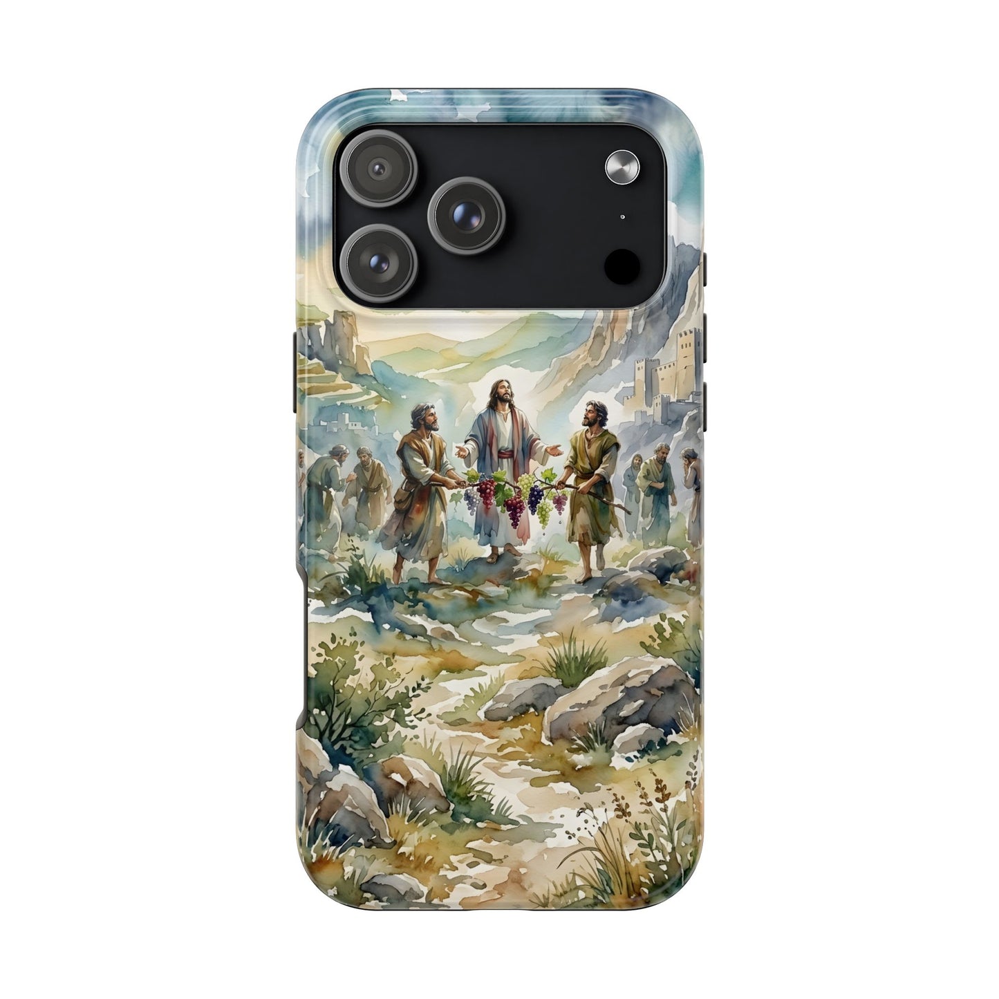 “Promised Land - The Spies Return from Canaan” - Phone Case