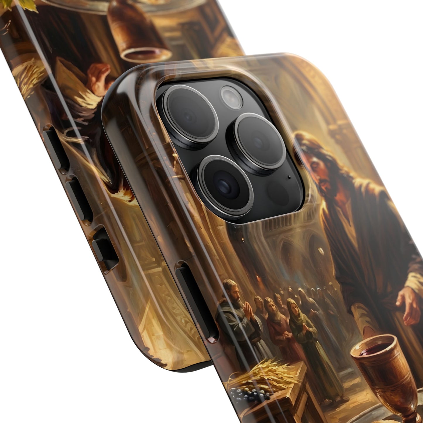 “The Harvest of Faith - Communion Still Life” - Phone Case