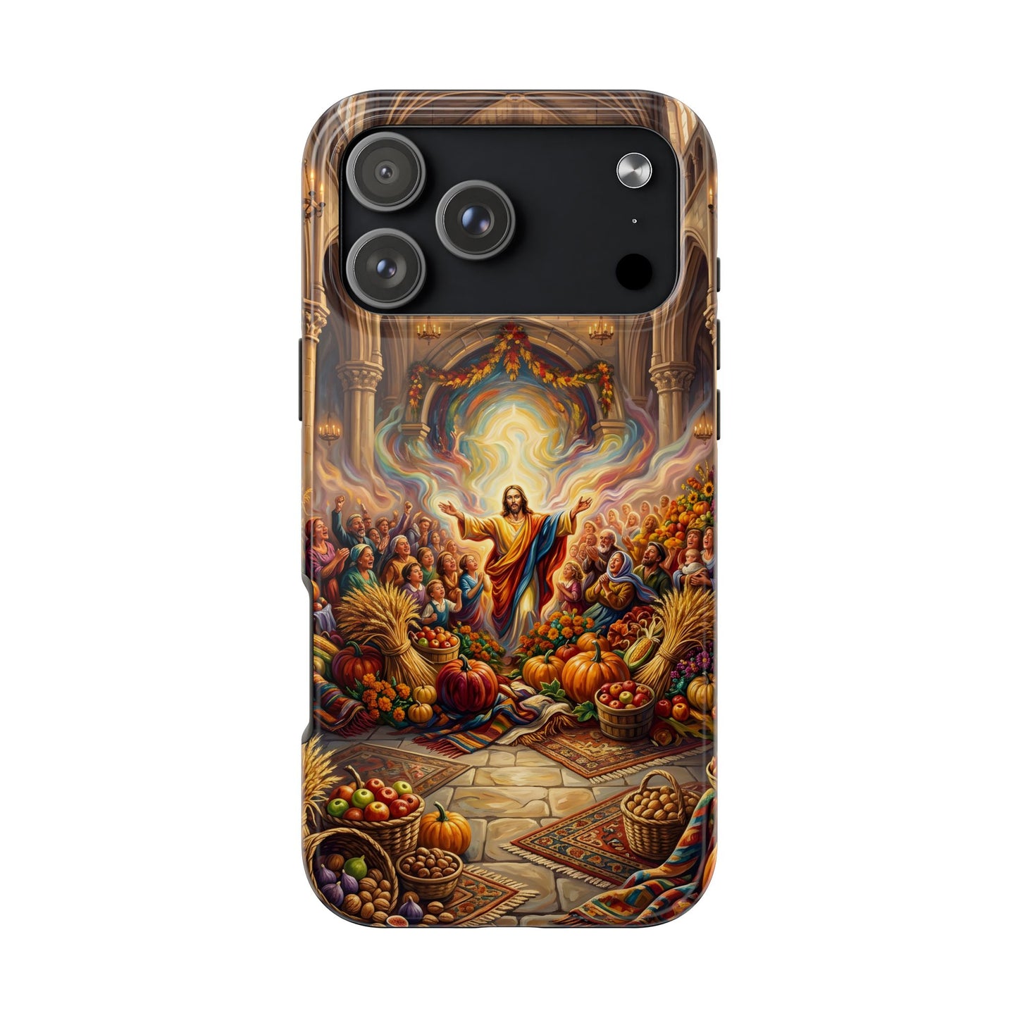 “Bountiful Blessings - A Harvest of Thanksgiving” - Phone Case