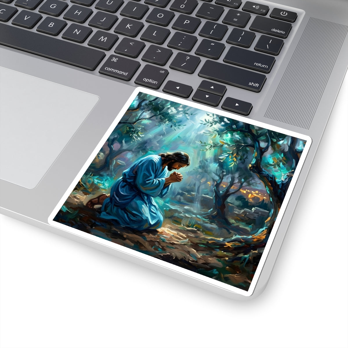 “Thy Will Be Done - Gethsemane Moonlight Prayer” - Sticker