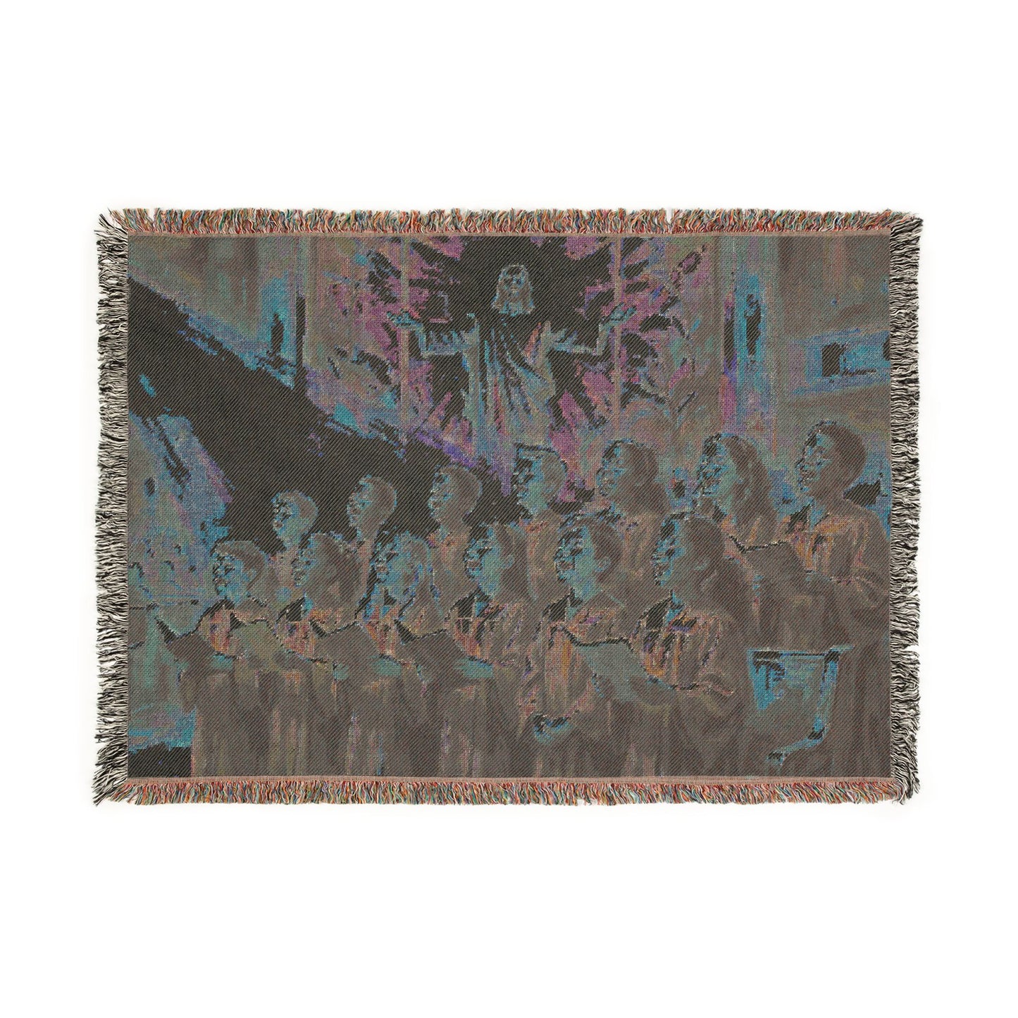“Make a Joyful Noise - Children Sing Praise” - Woven Blanket