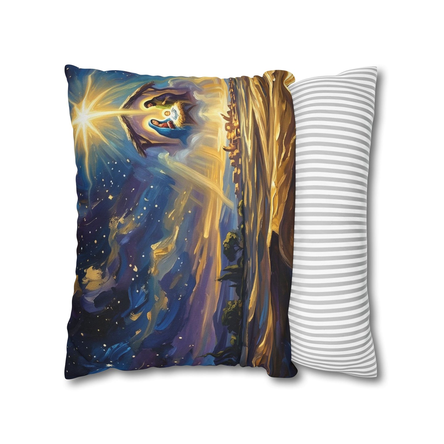 “Journey to Bethlehem - Wise Men Follow the Star” - Pillowcase