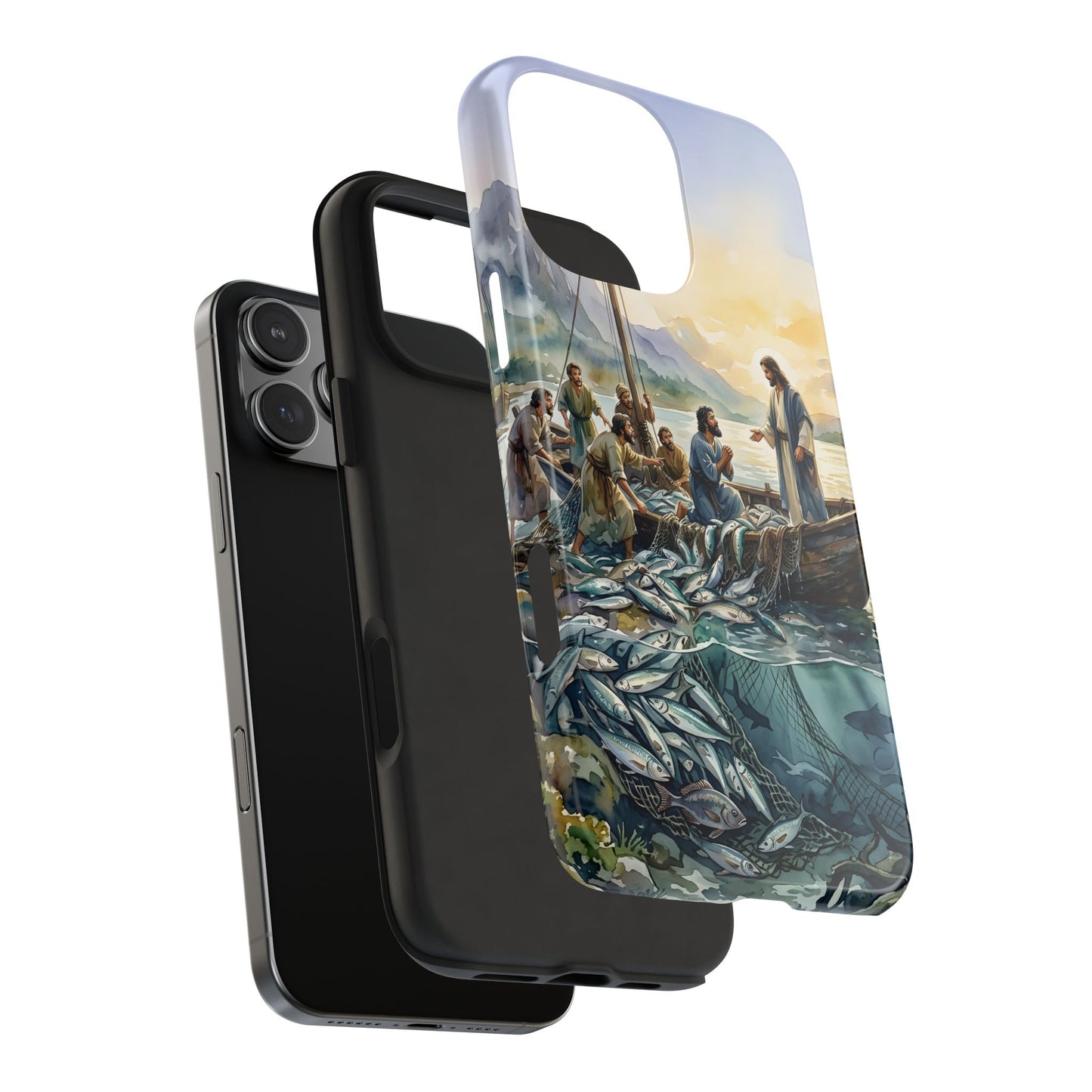 “Cast Your Nets - The Miraculous Catch” - Phone Case
