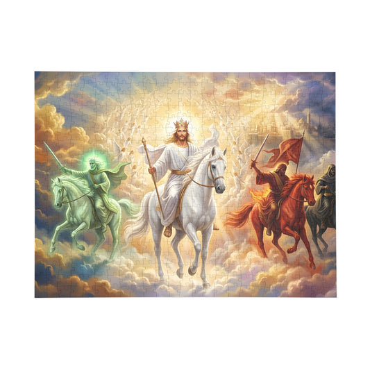 “Behold, A Pale Horse - The Four Horsemen” - Jigsaw Puzzle