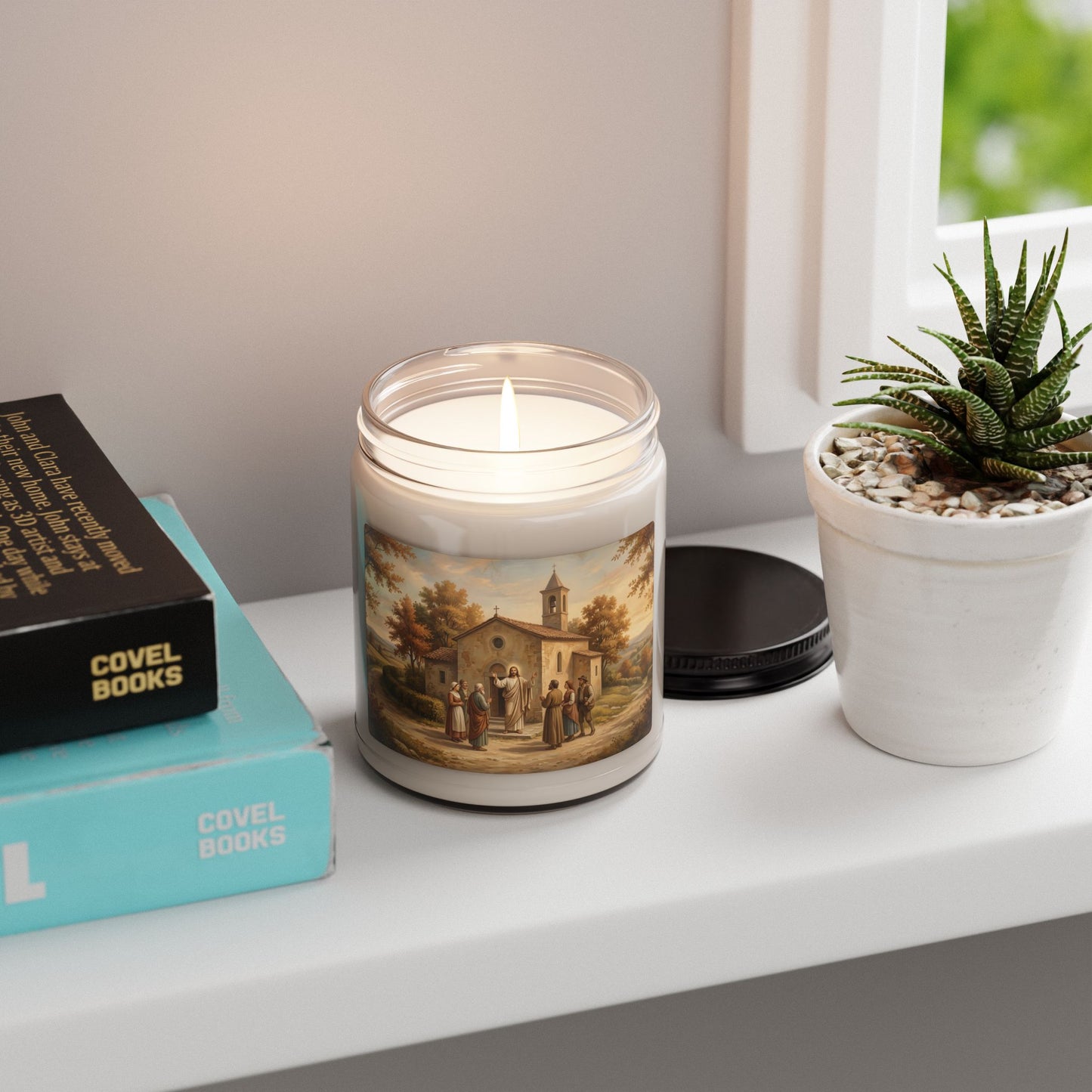“Sanctuary in Serenity - Autumn's Golden Embrace” - Scented Candle