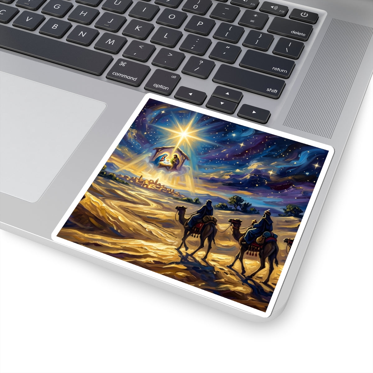 “Journey to Bethlehem - Wise Men Follow the Star” - Sticker
