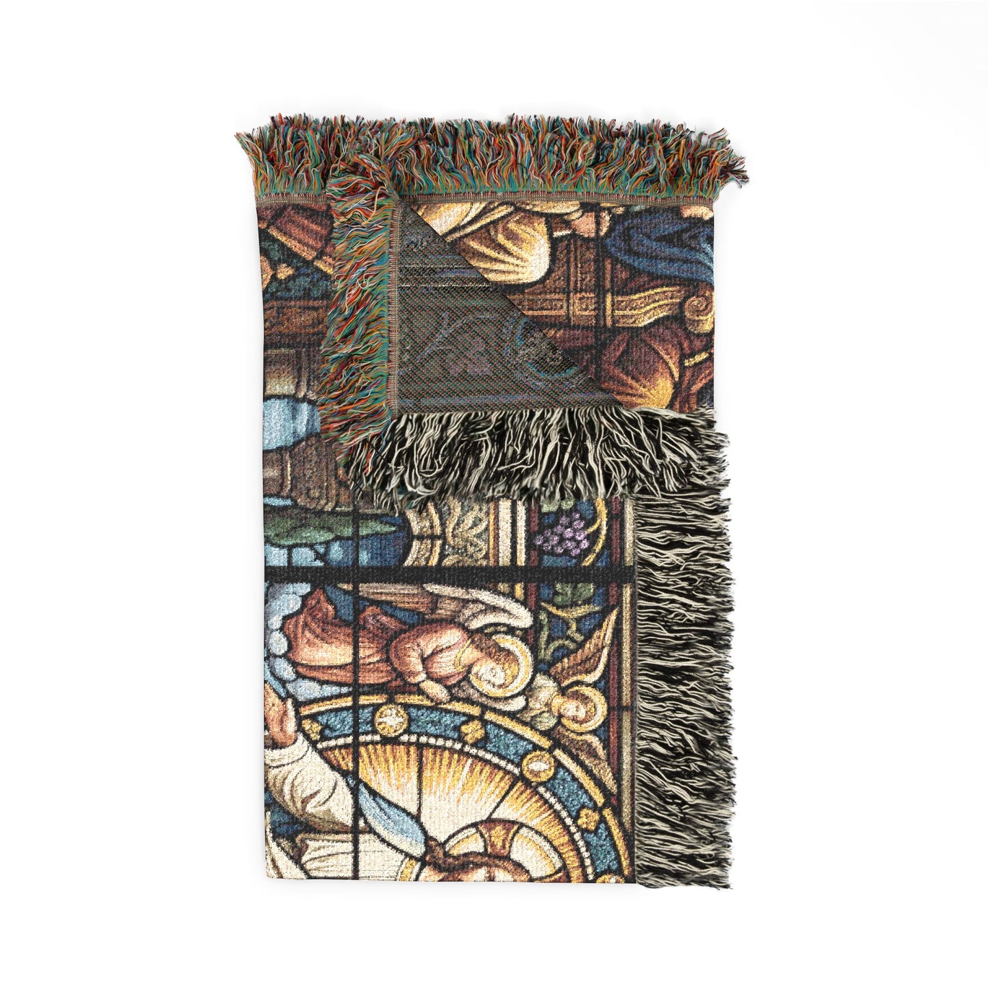 “For Such a Time As This - Esther Before King Ahasuerus” - Woven Blanket