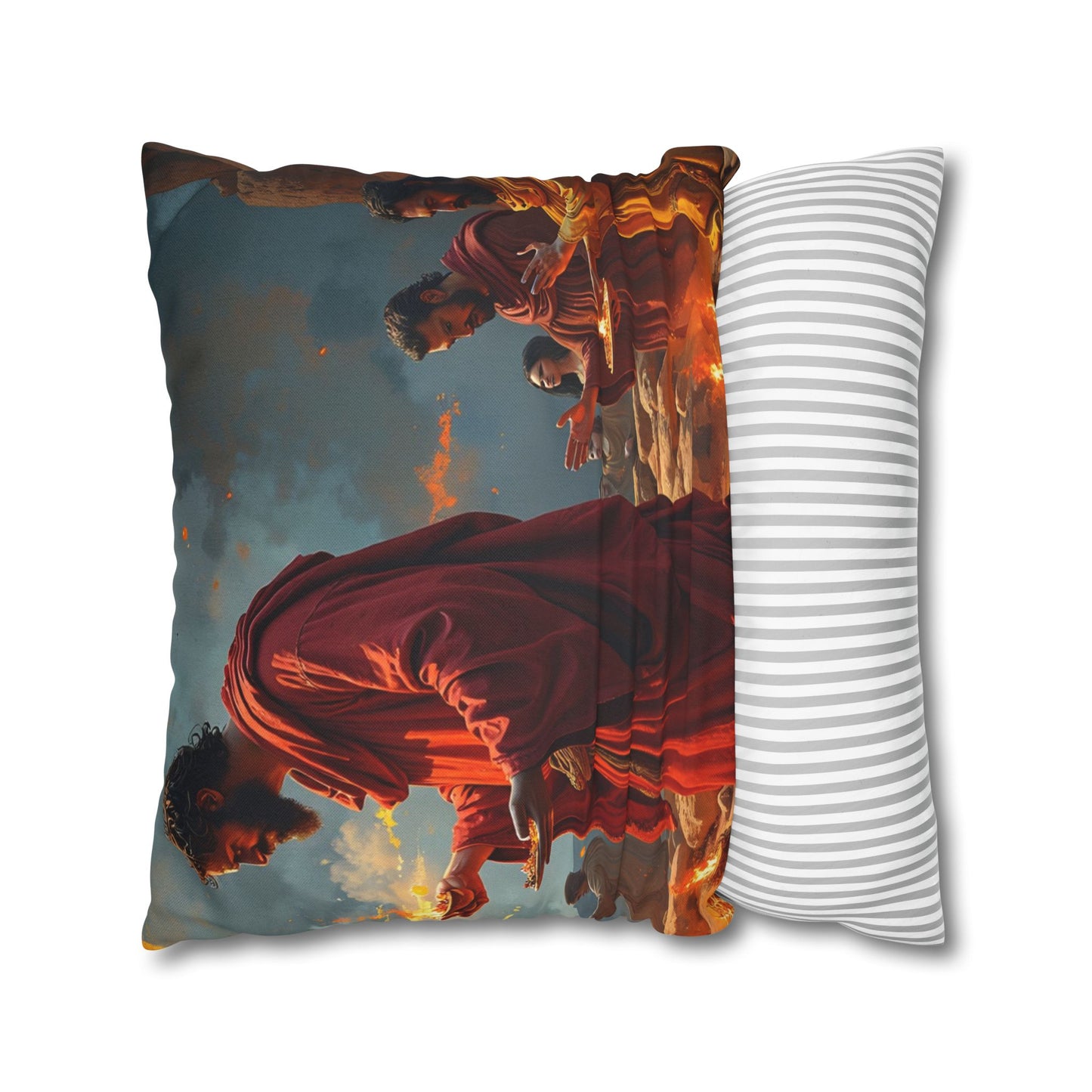 “Righteous Offering - Cain and Abel's Sacrifices” - Pillowcase