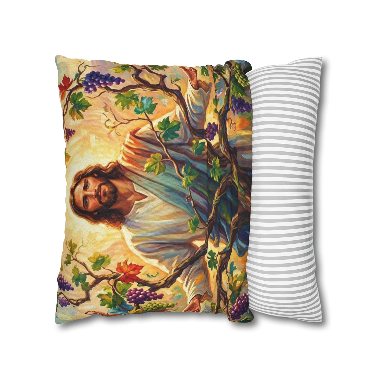 “I Am the True Vine - Abide in My Love” - Pillowcase