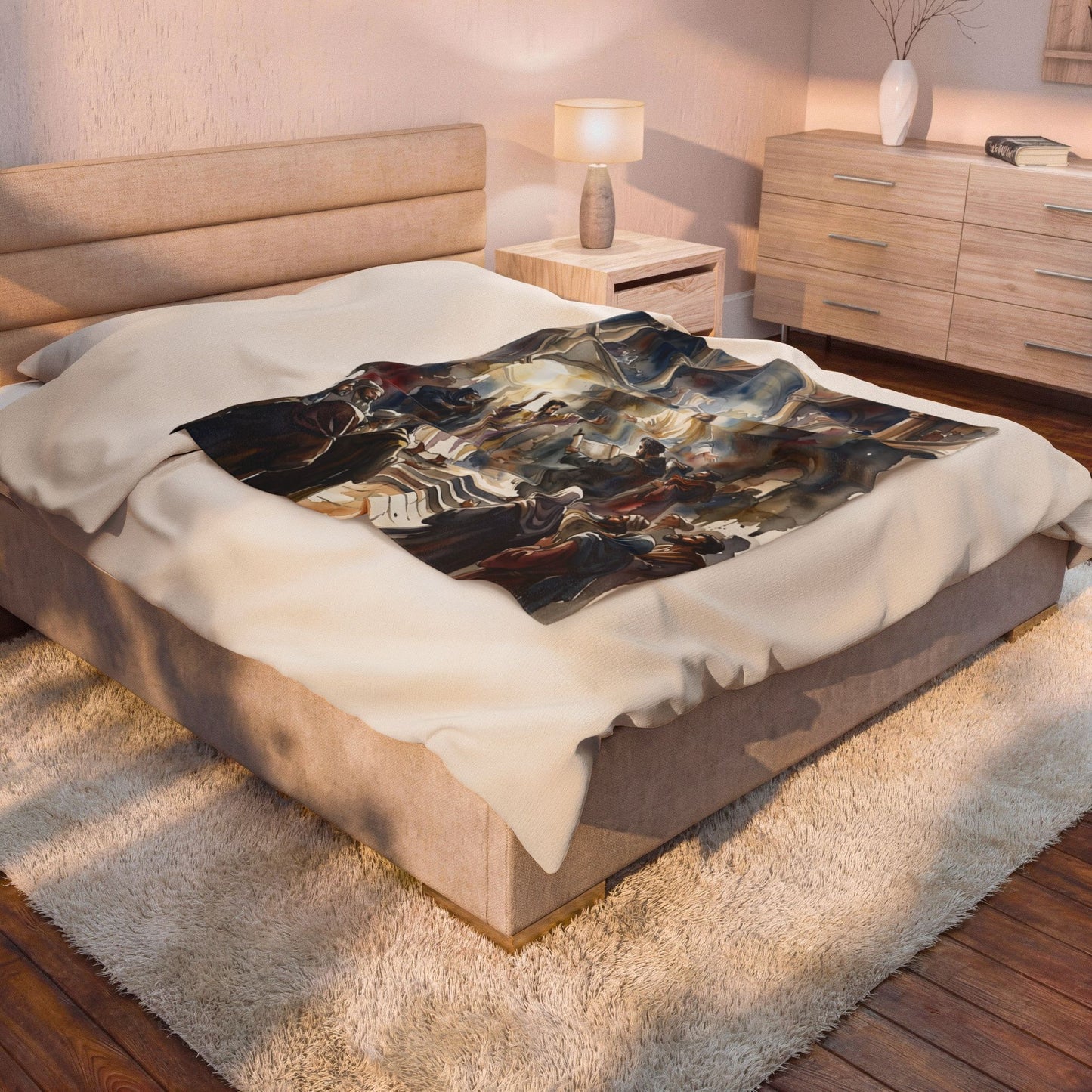 “Hearts Unveiled - Josiah's Repentance” - Plush Blanket