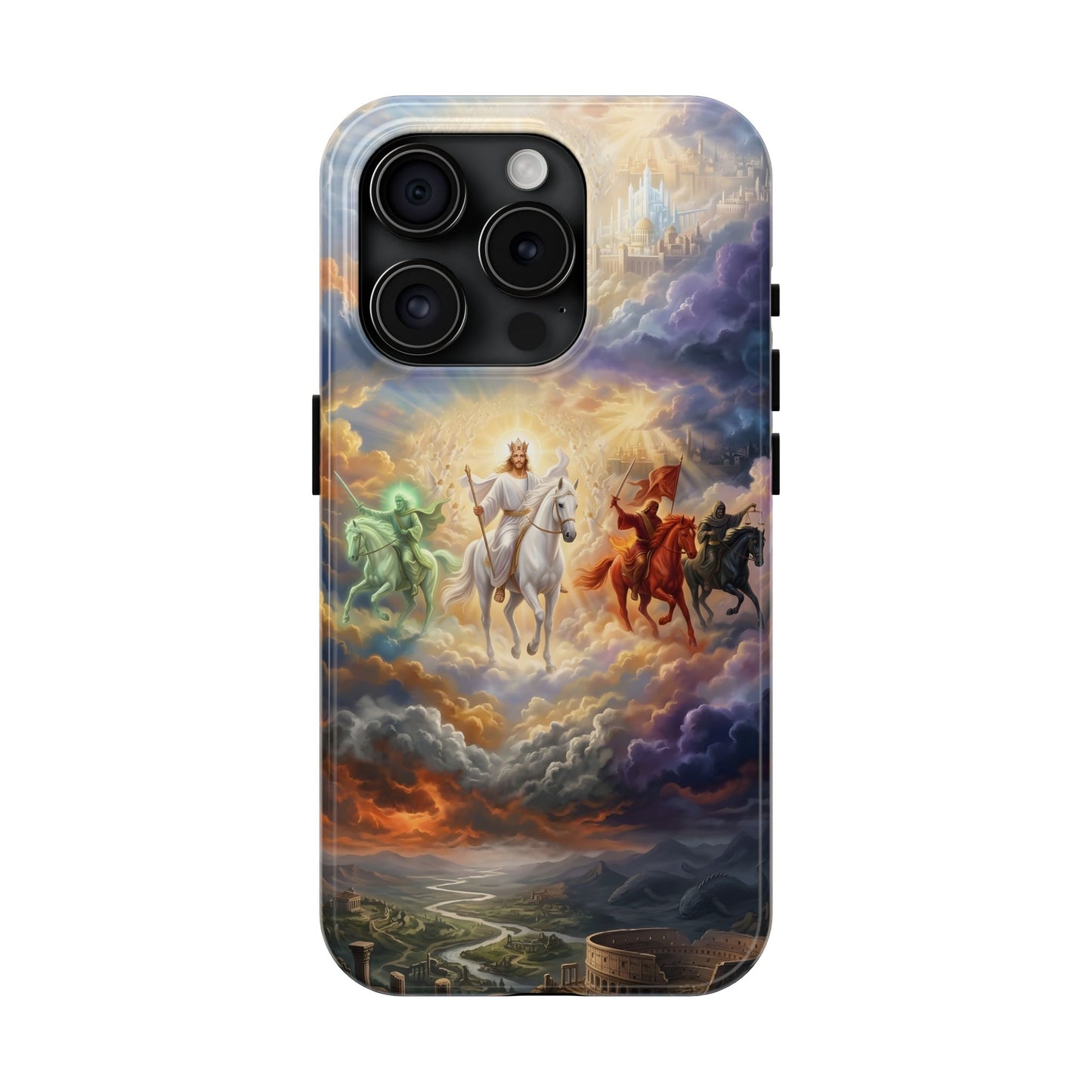 “Behold, A Pale Horse - The Four Horsemen” - Phone Case