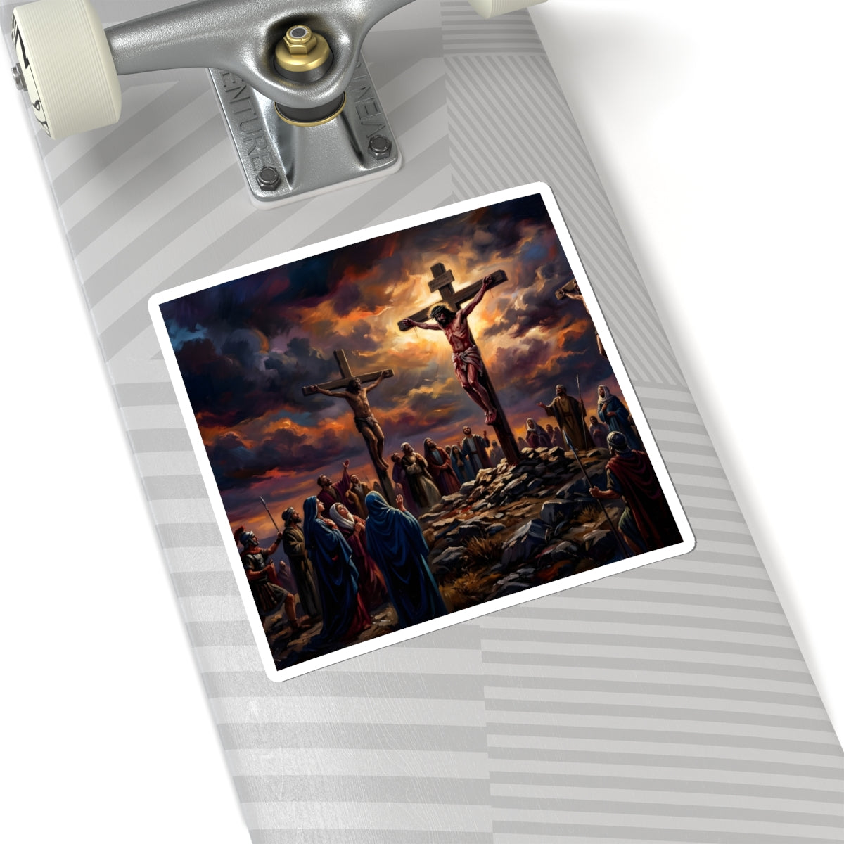“It Is Finished - The Crucifixion at Calvary” - Sticker