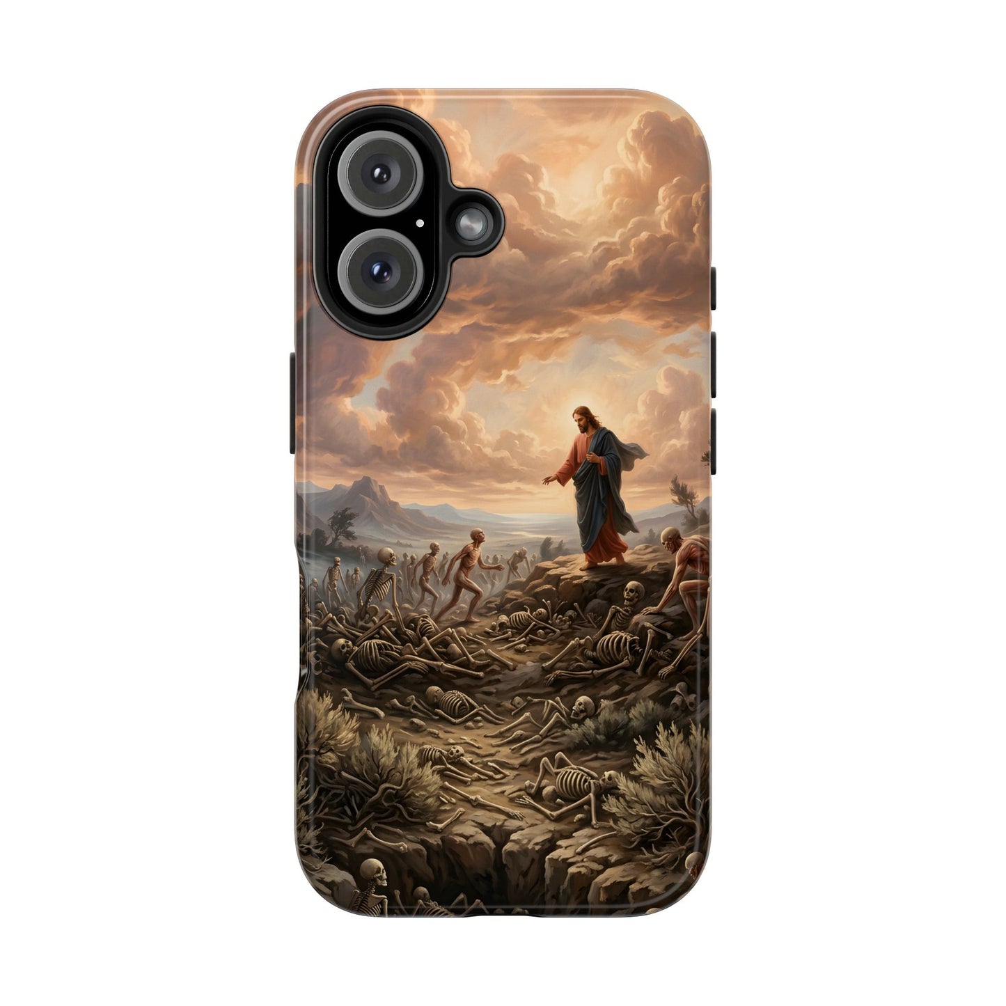 “Valley of Dry Bones - Ezekiel 37 Resurrection” - Phone Case