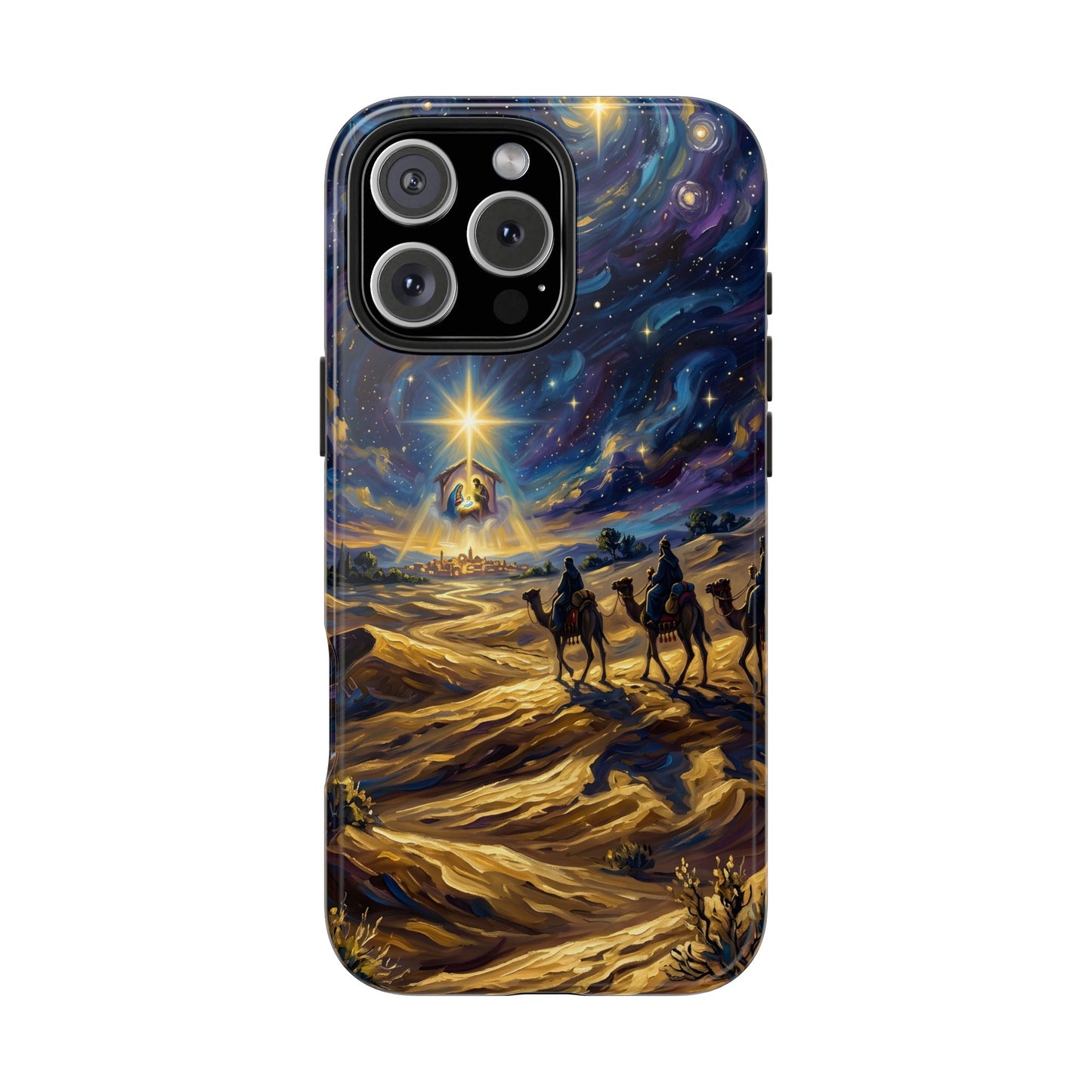 “Journey to Bethlehem - Wise Men Follow the Star” - Phone Case