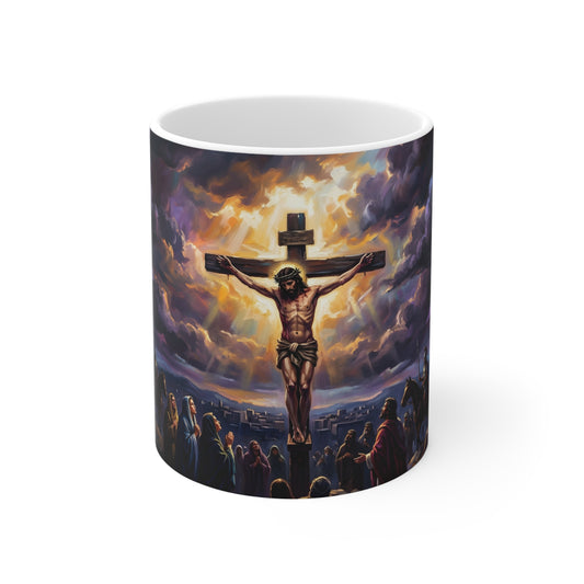 “It Is Finished - The Crucifixion at Calvary” - Coffee Mug