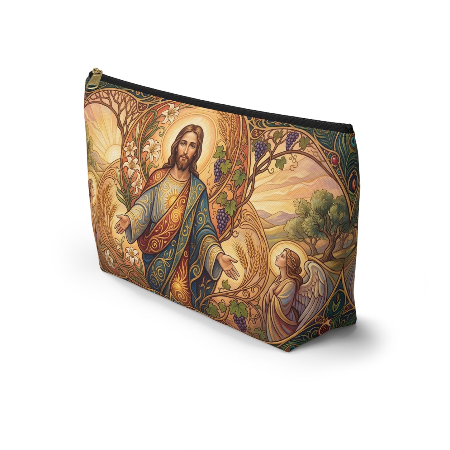 “New Mercies Every Morning - Golden Dawn of Hope” - Accessory Pouch