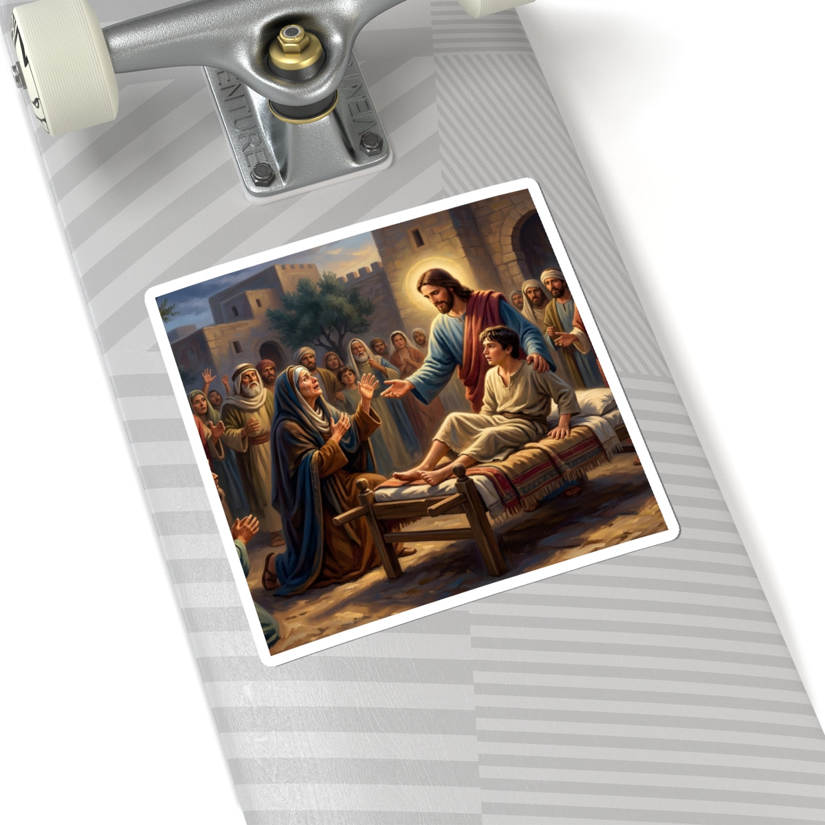 “Arise, Young Man - Resurrection at Nain” - Sticker