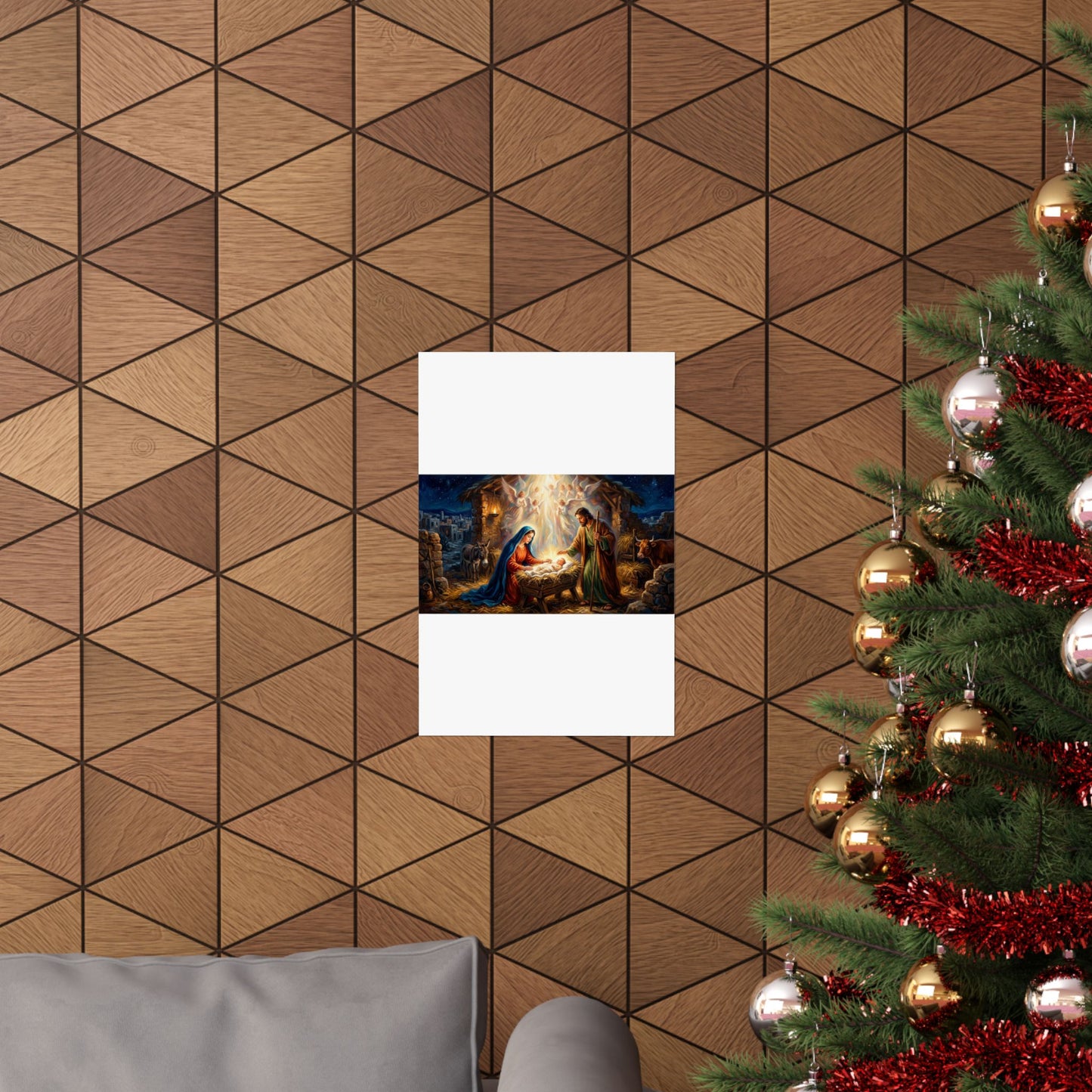 “Glory to God - The Nativity at Bethlehem” - Poster