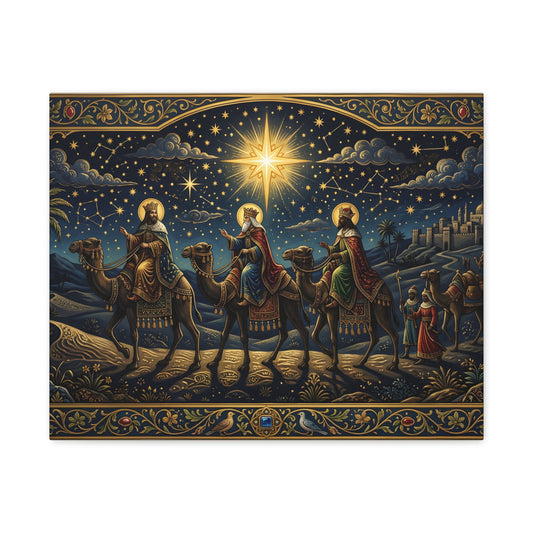 “Star of Wonder - Journey of the Magi” - Canvas Art