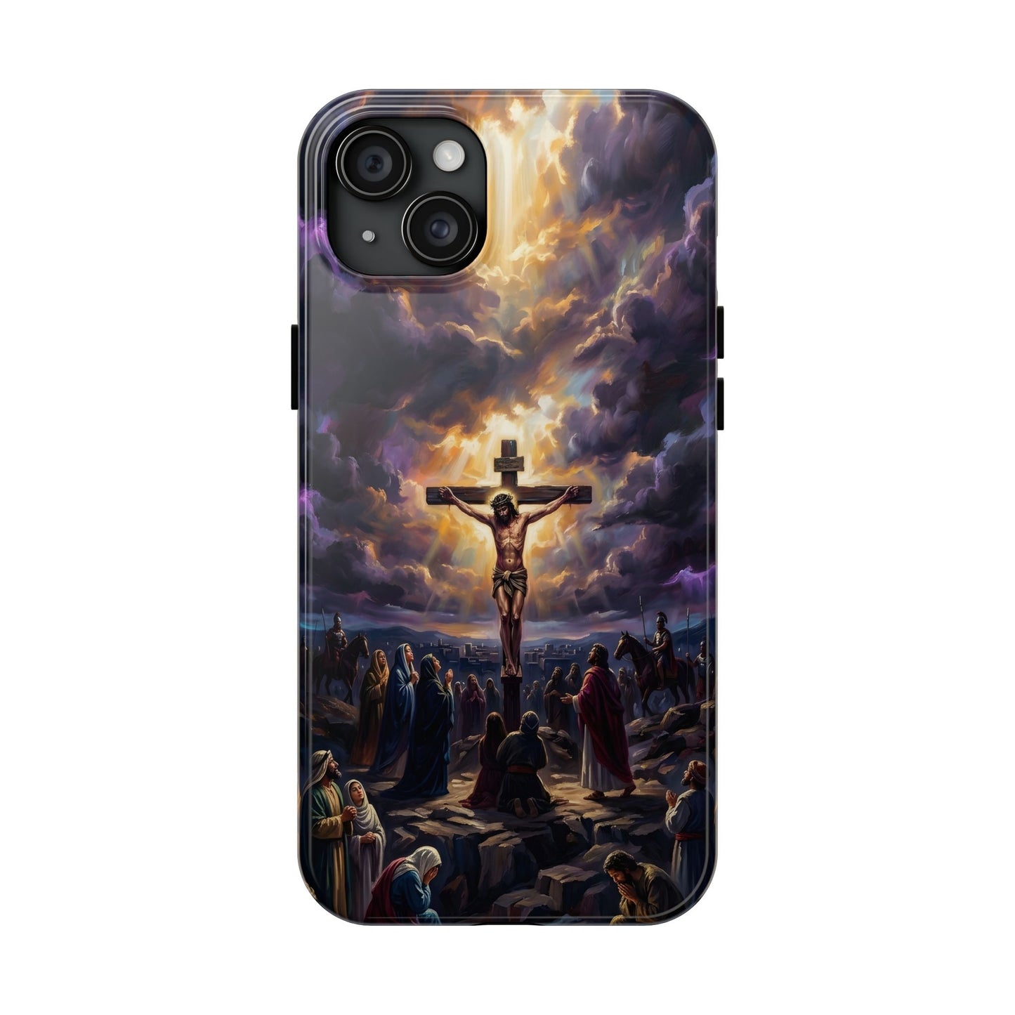 “It Is Finished - The Crucifixion at Calvary” - Phone Case