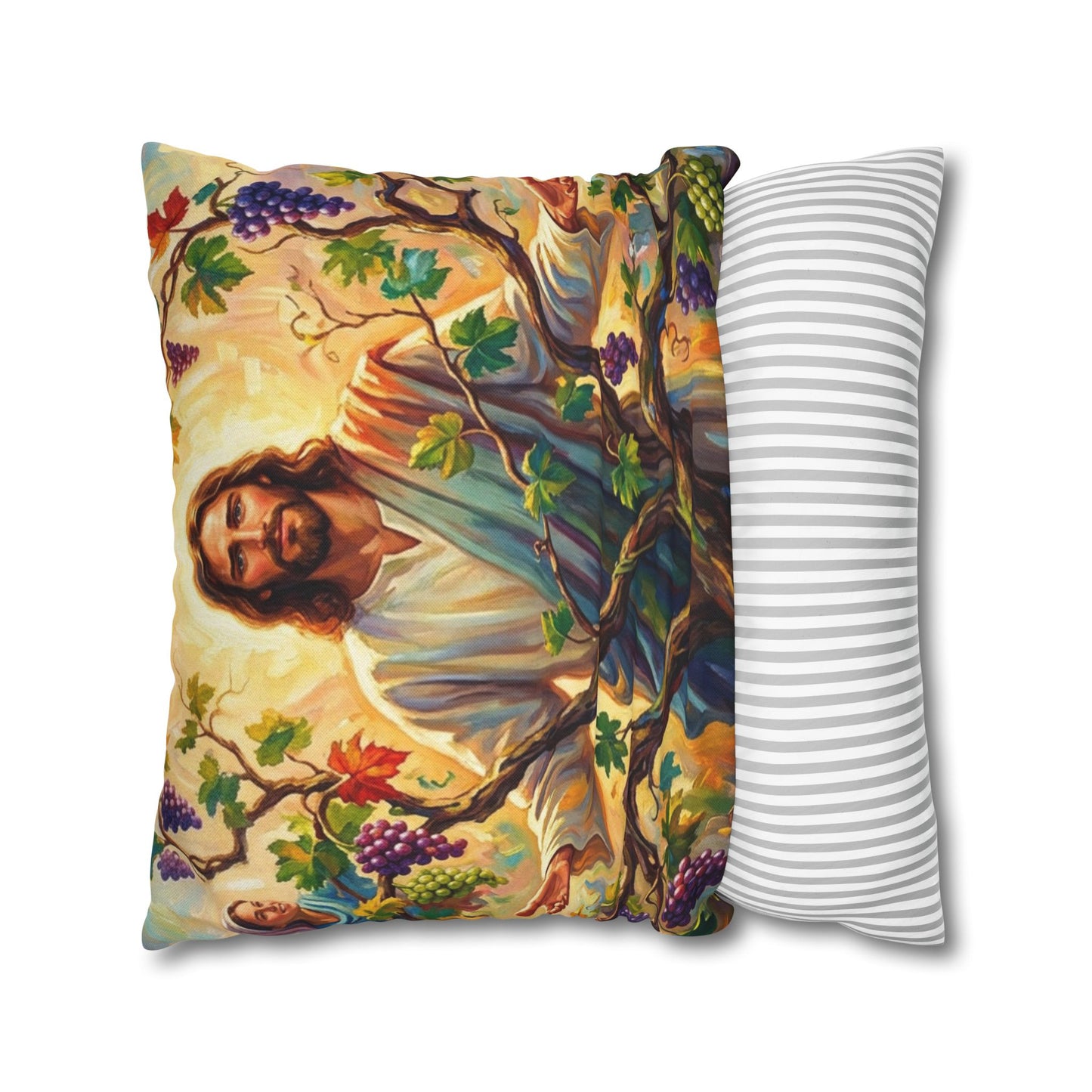 “I Am the True Vine - Abide in My Love” - Pillowcase