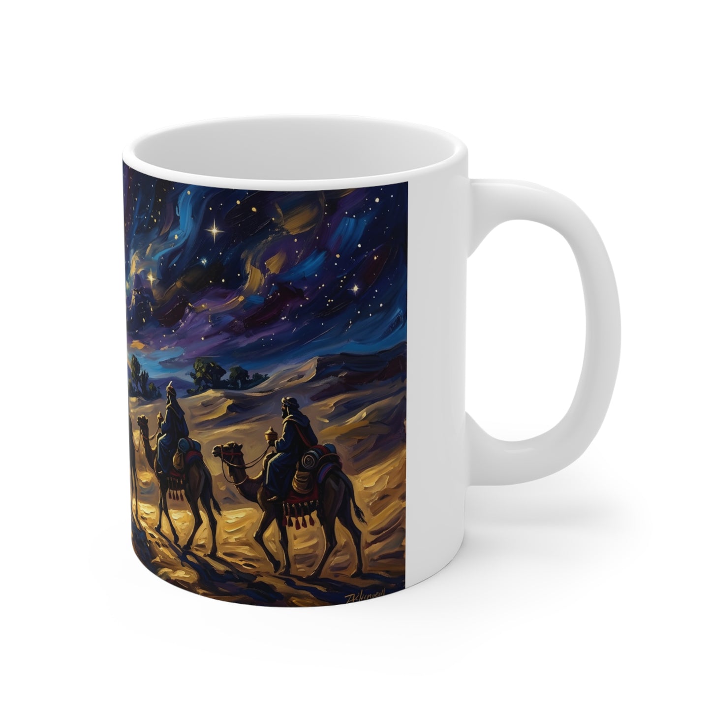 “Journey to Bethlehem - Wise Men Follow the Star” - Coffee Mug