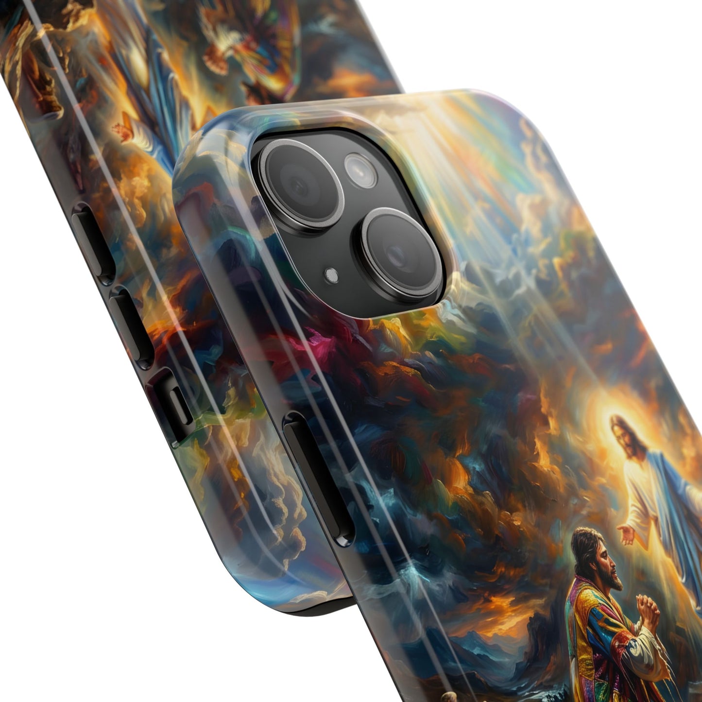 “Coat of Many Colors - Joseph's Enduring Faith” - Phone Case