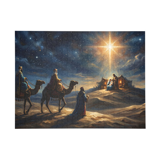 “Journey to the King - Wise Men Seek the Christ Child” - Jigsaw Puzzle