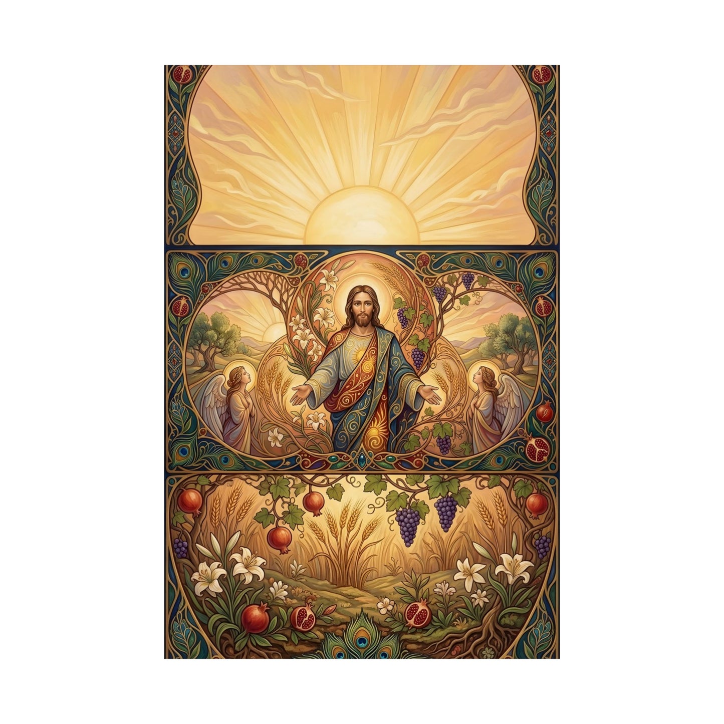 “New Mercies Every Morning - Golden Dawn of Hope” - Poster