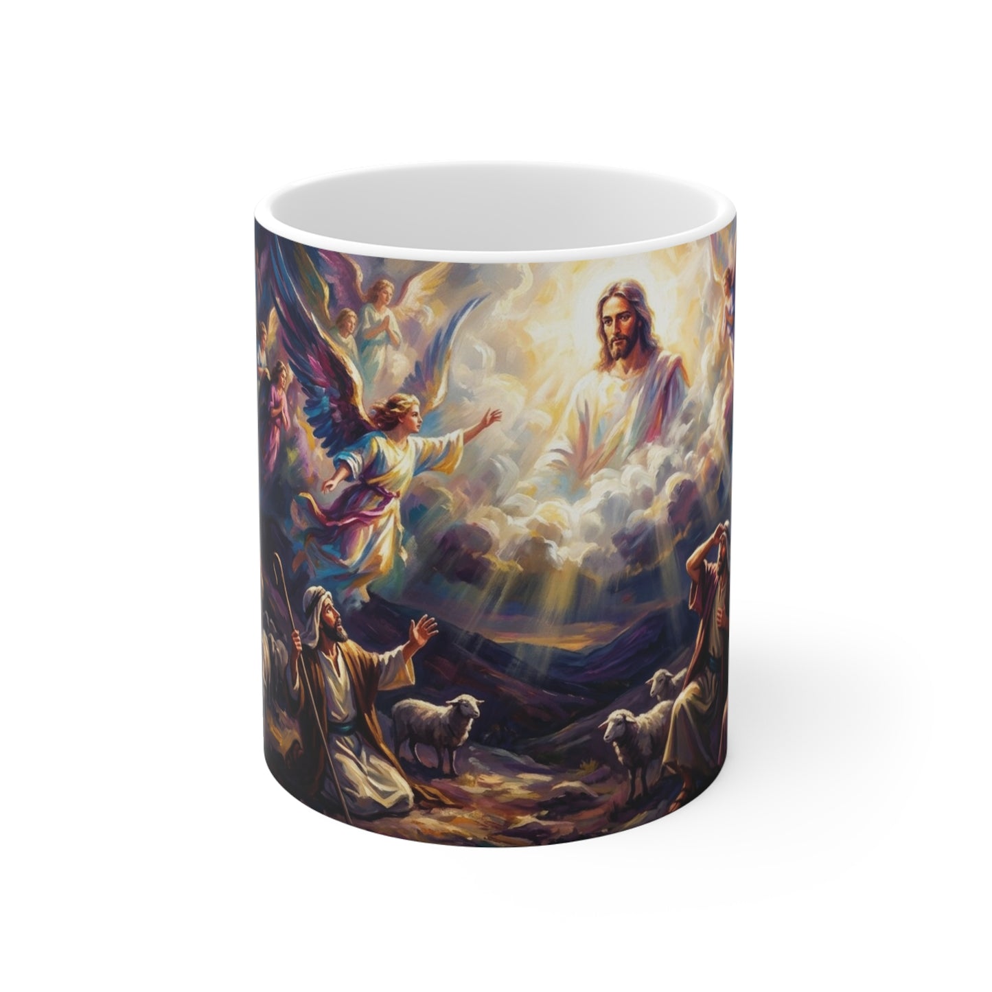 “Hark the Herald - Angels Announce the Savior” - Coffee Mug