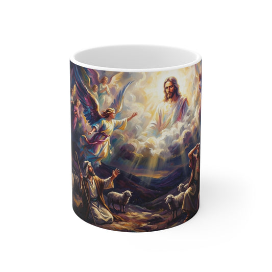 “Hark the Herald - Angels Announce the Savior” - Coffee Mug