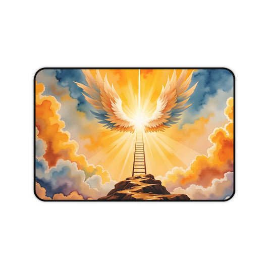 “Jacob's Gate - Angels Ascending and Descending” - Desk Mat