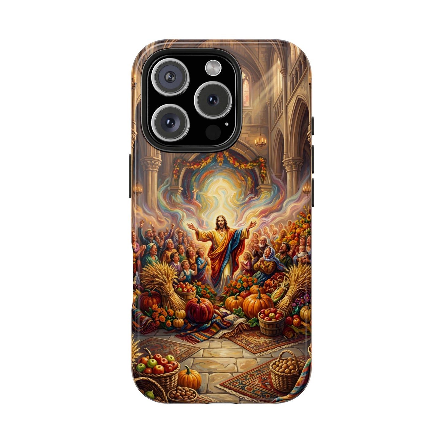 “Bountiful Blessings - A Harvest of Thanksgiving” - Phone Case